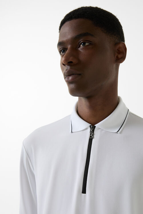 Functional long-sleeved top Josch White