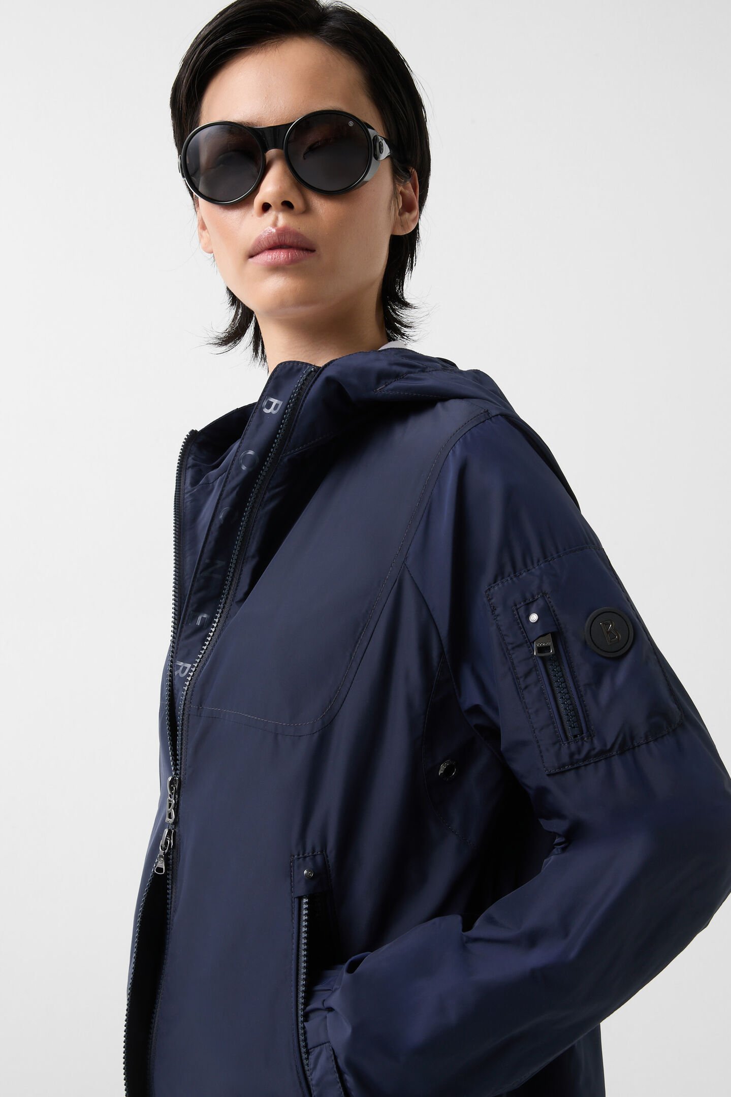 Jacke Zafina Navy-Blau
