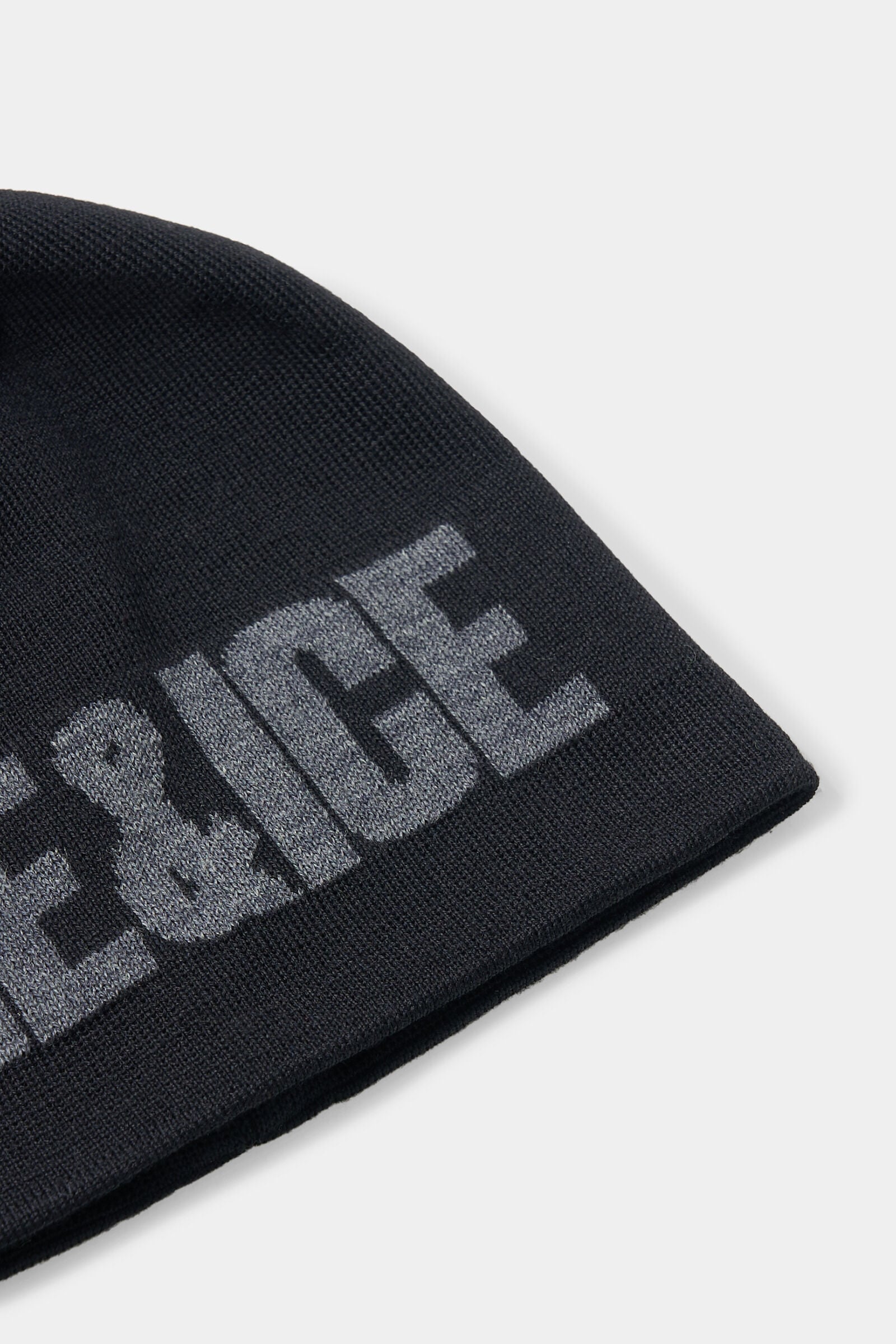Jamie virgin wool blend hat Black/Grey