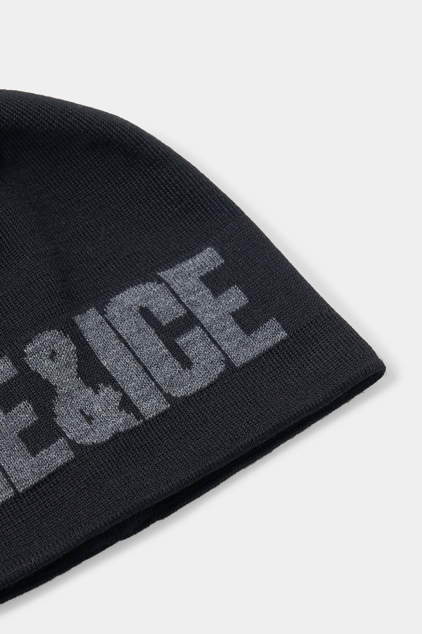 Jamie virgin wool blend hat Black/Grey