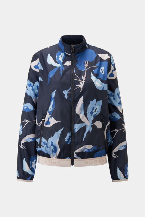 Sofie windbreaker jacket Navy blue/light blue