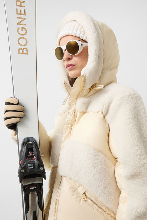 Doudoune de ski Dana Crème Doudoune de ski Dana Crème