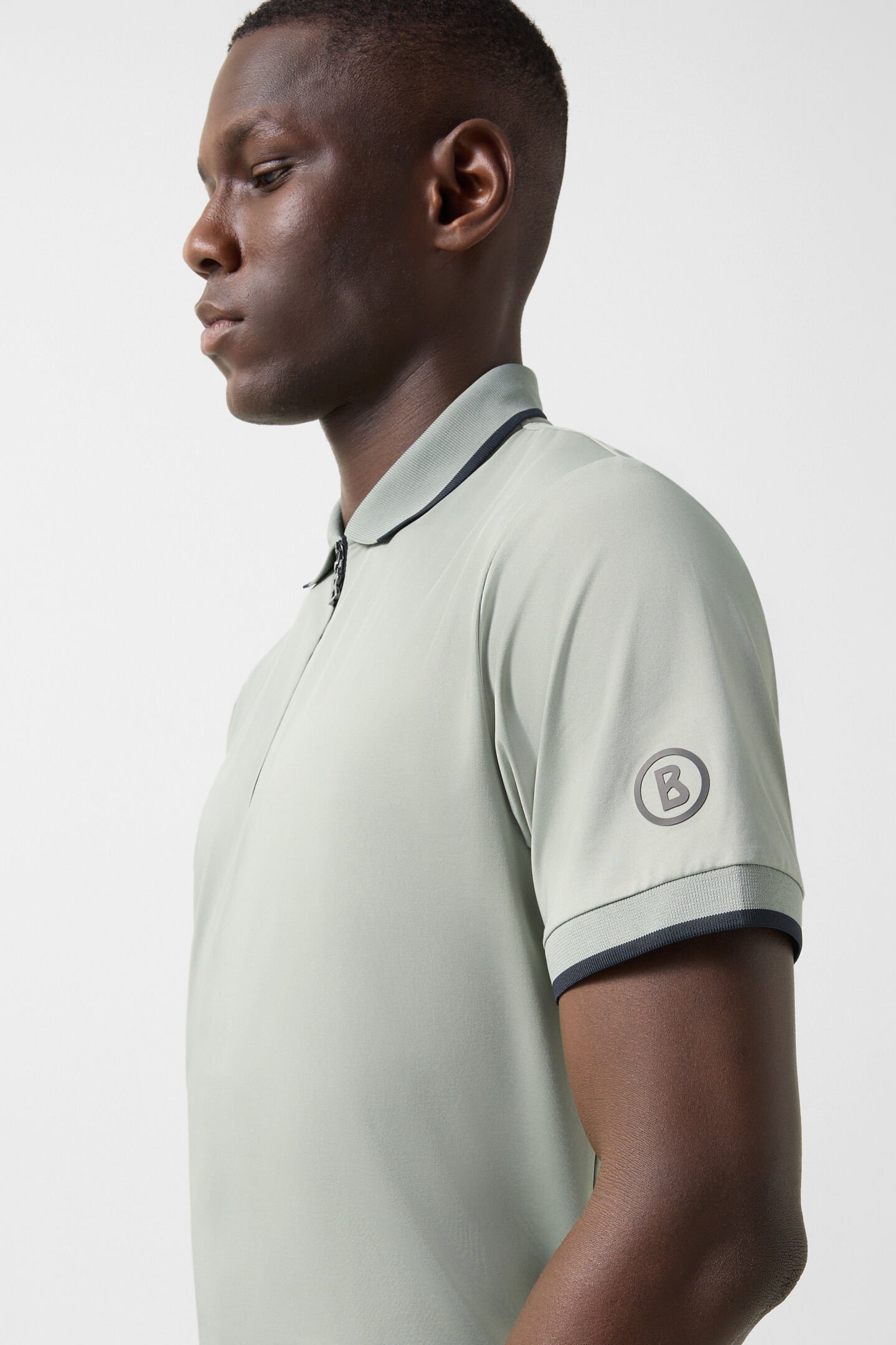 Funktions-Polo-Shirt Cody Eukalyptus