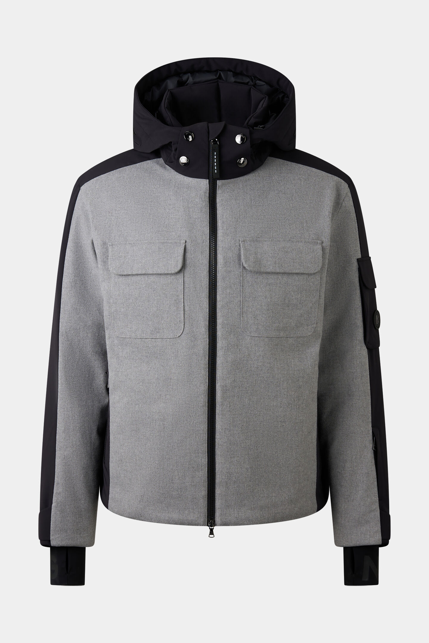 Cobeyn down ski jacket Grey/black