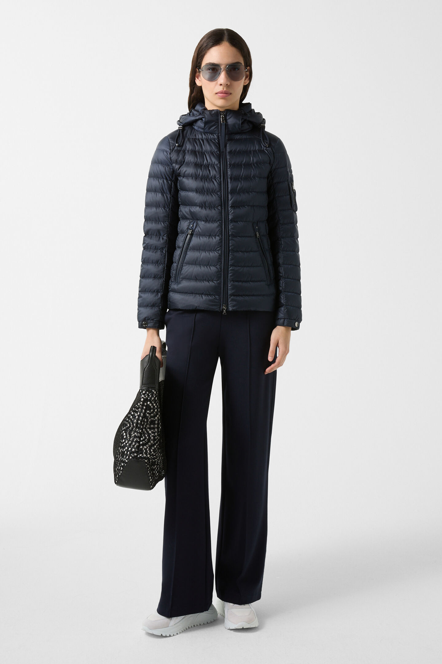 Farah lightweight down jacket Navy blue