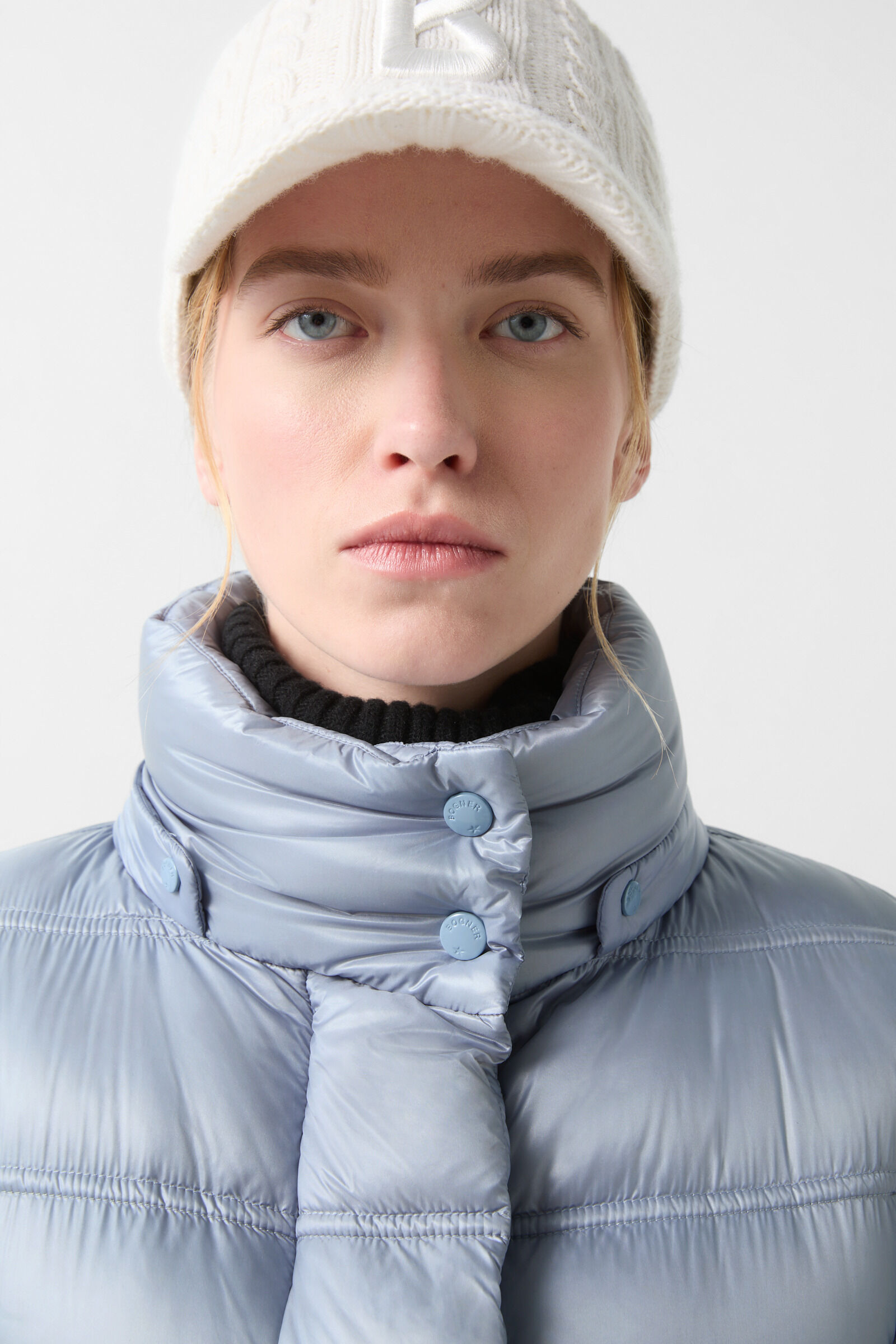 Leslie down jacket Light blue