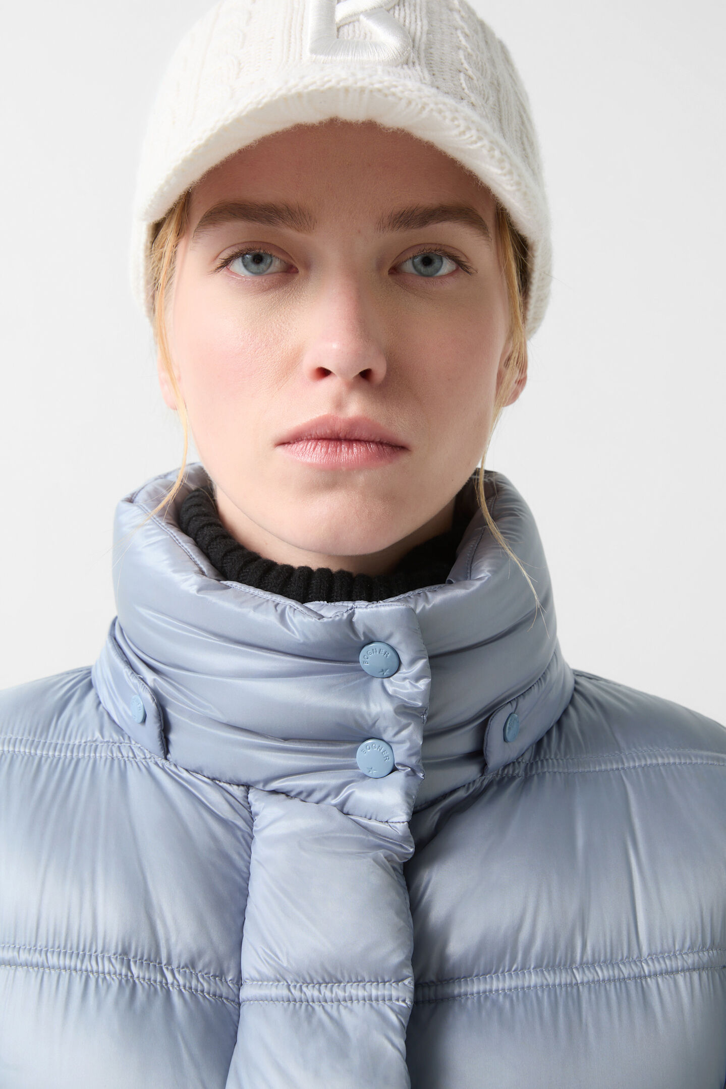 Daunenjacke Leslie Hellblau