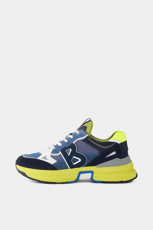 Sneaker CTP25 Navy blue/yellow/grey
