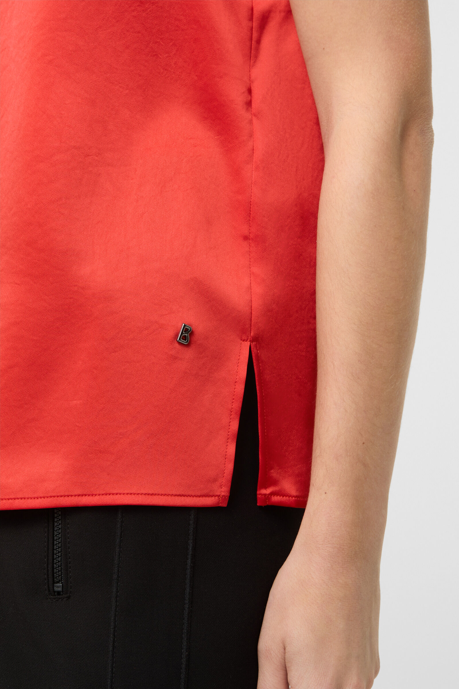 Satin shirt Dylan Red