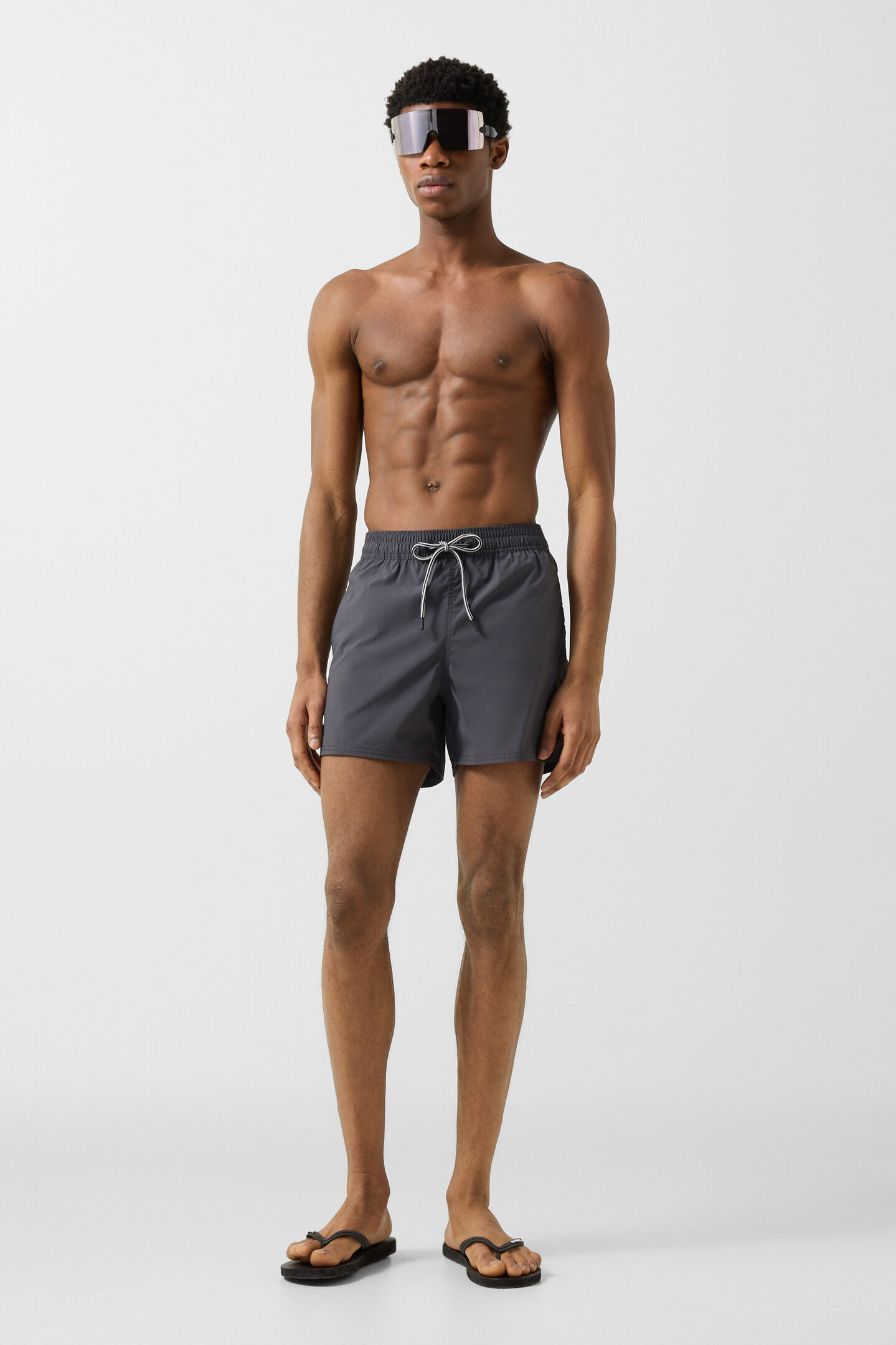 Nelson swim trunks Dark grey