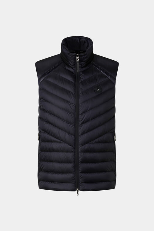 Lasse lightweight down waistcoat Navy blue