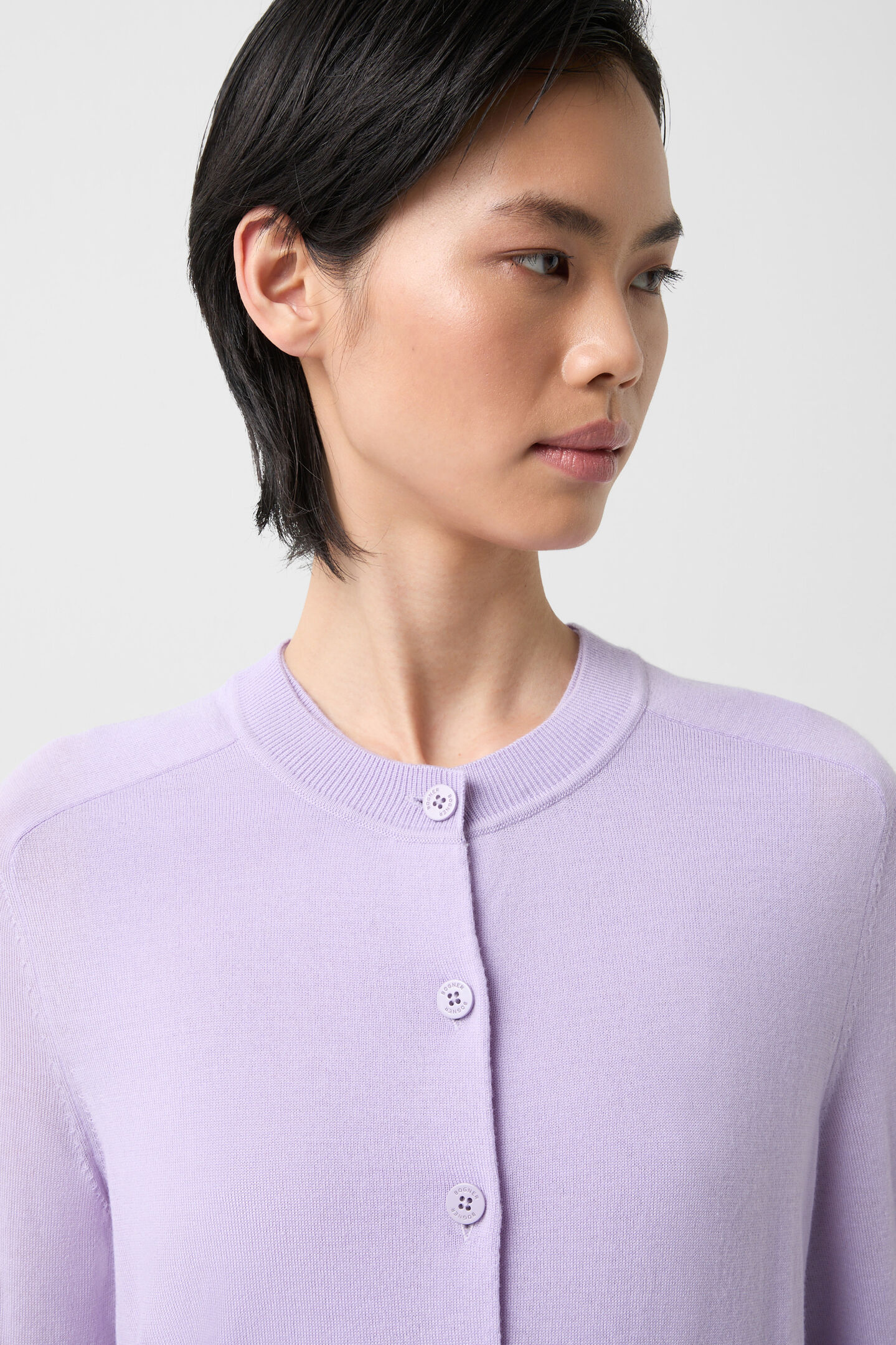 Ilma knit jacket Lilac
