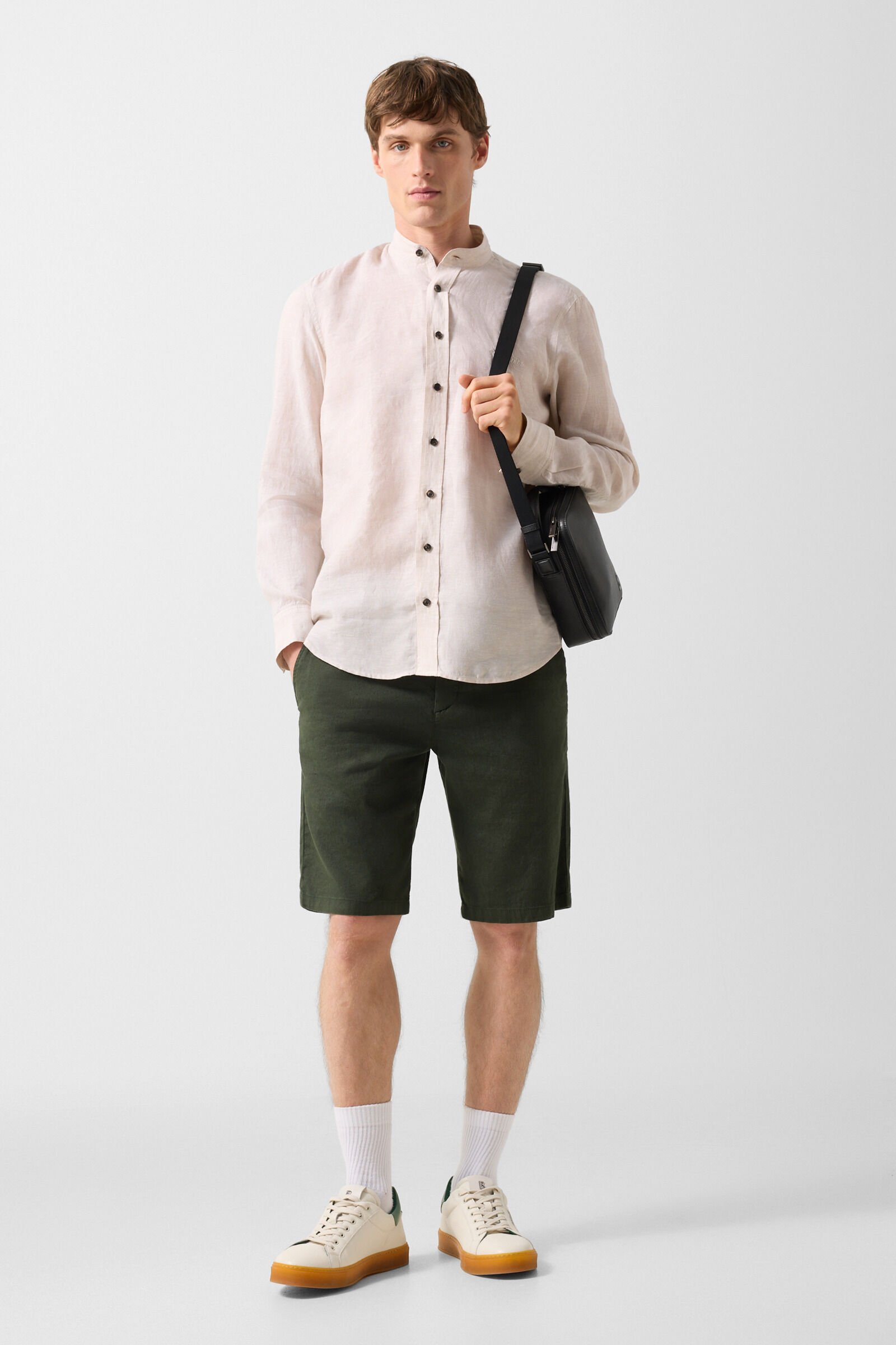 Linen shirt Raphi Sand