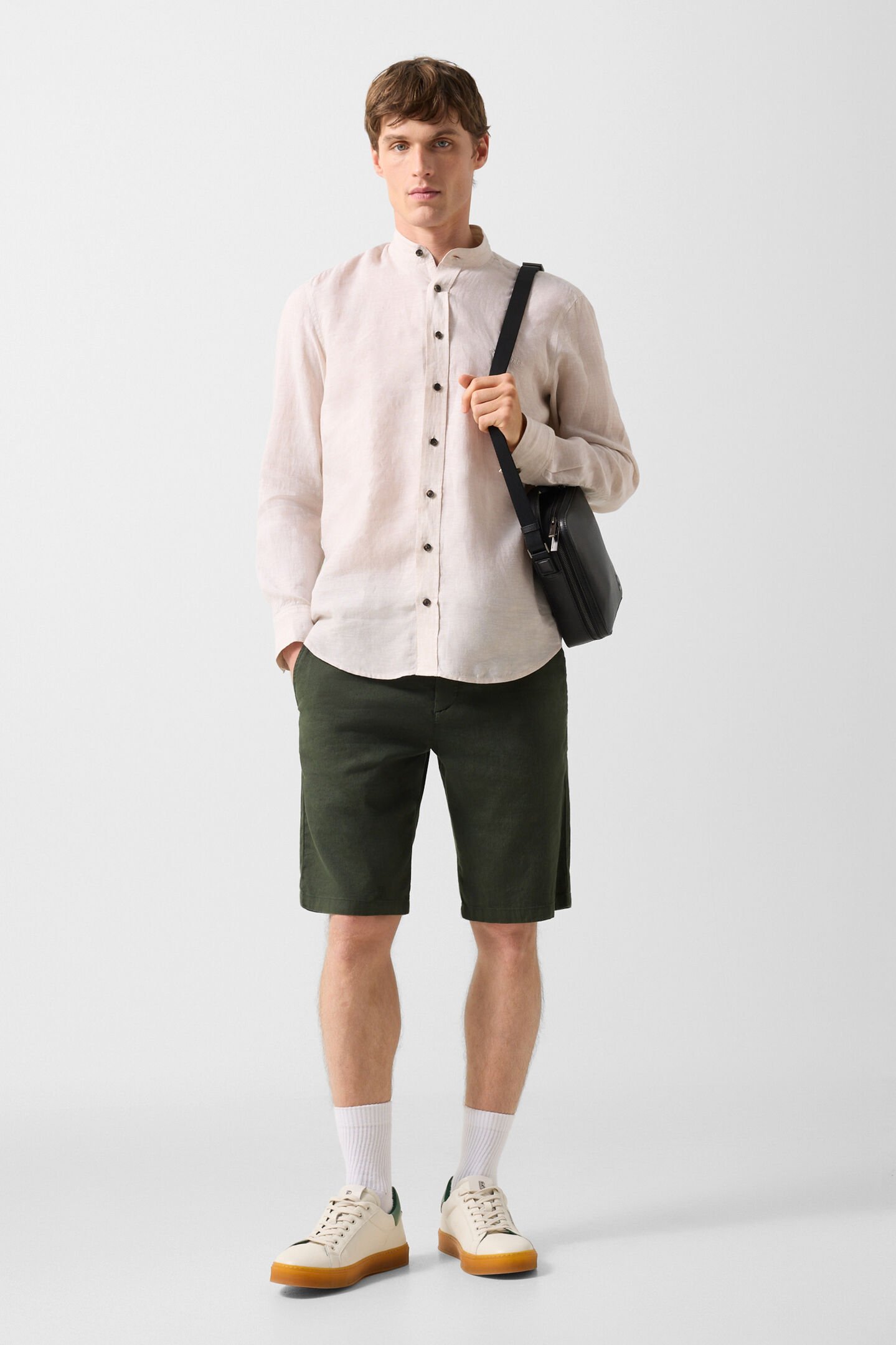 Linen shirt Raphi Sand