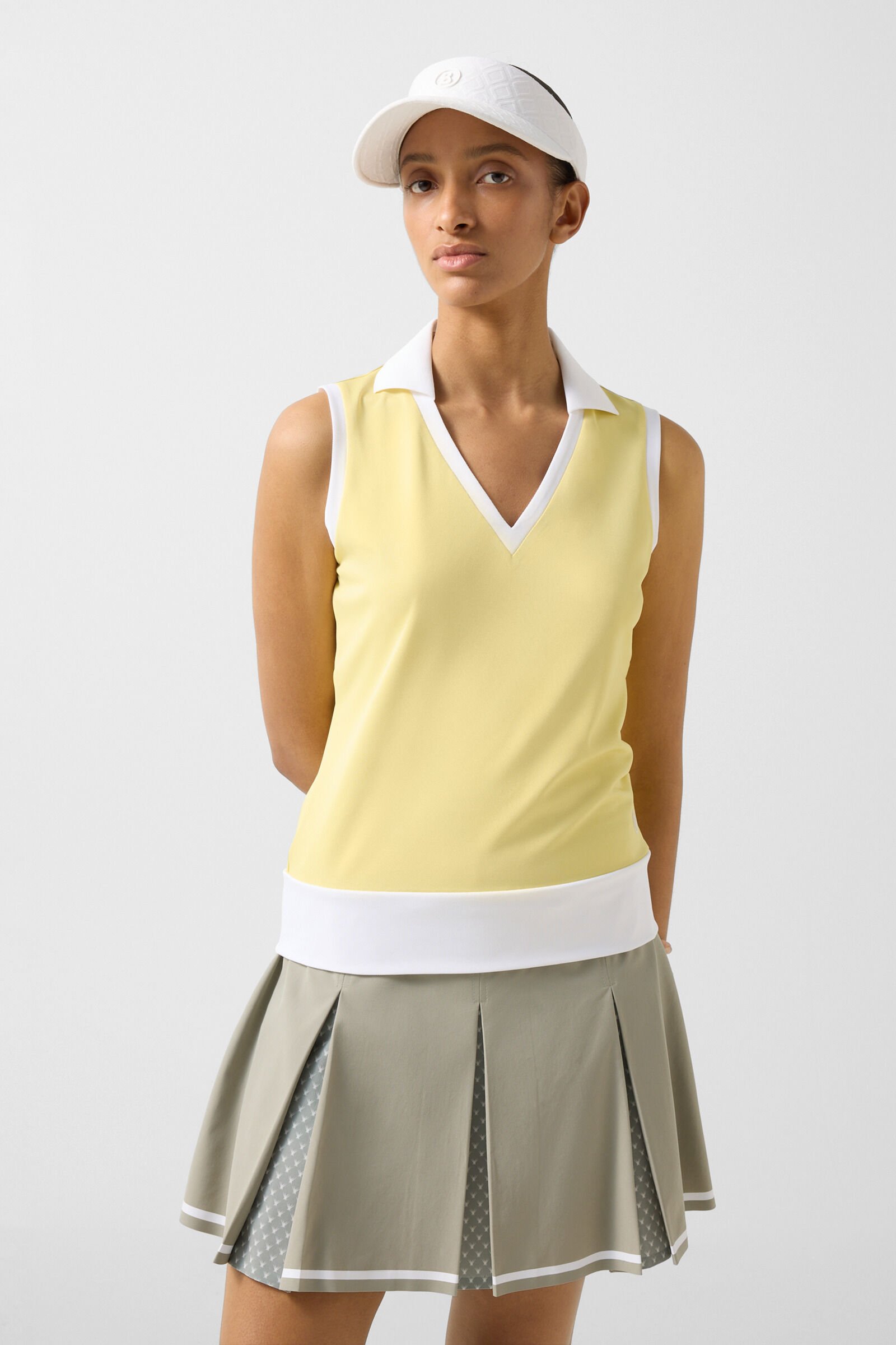 Polo top Alysha Yellow