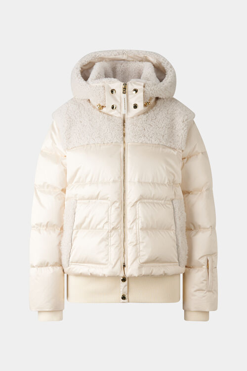 Ski-Daunenjacke Dia Off-White