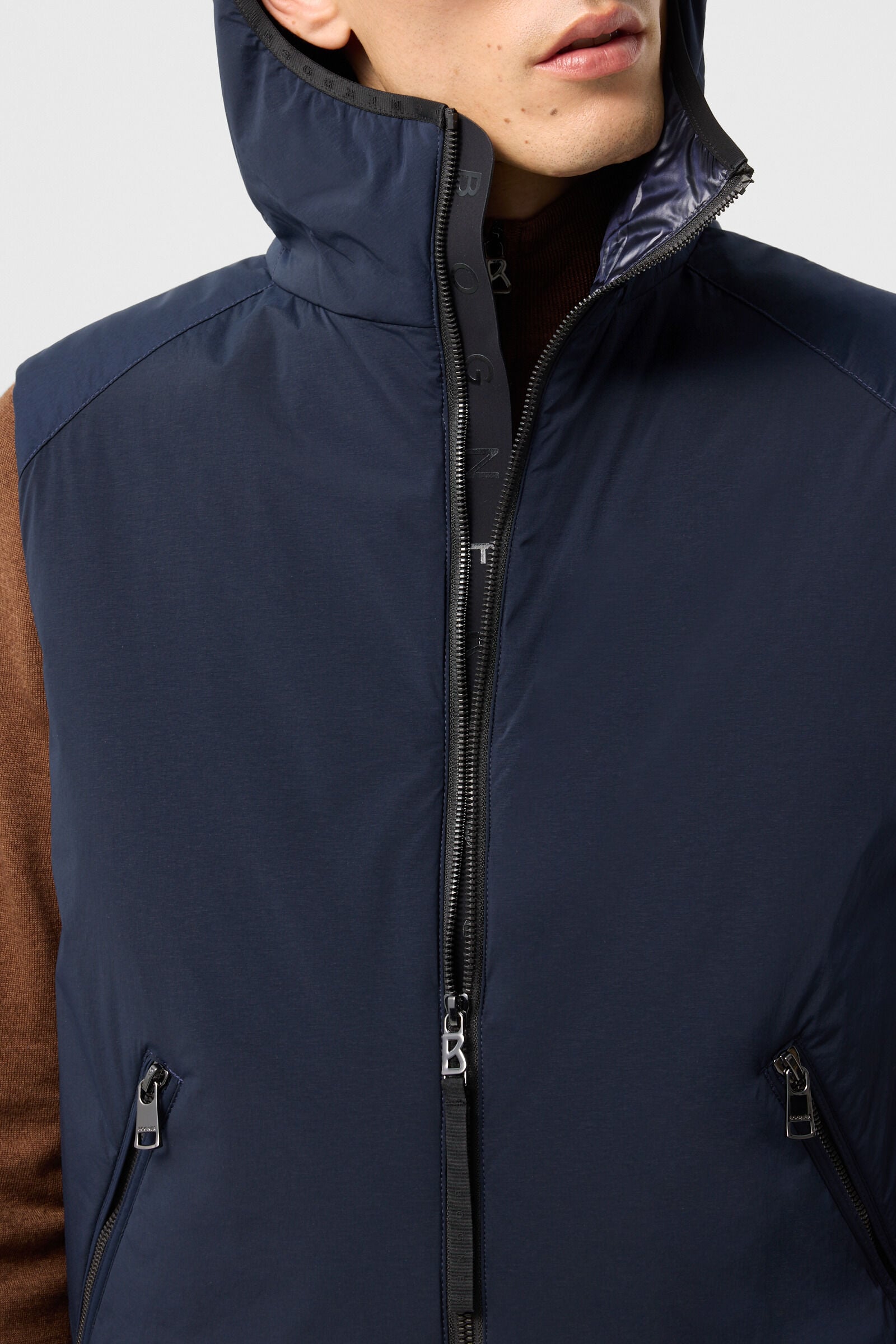 Clion lightweight down waistcoat Navy blue