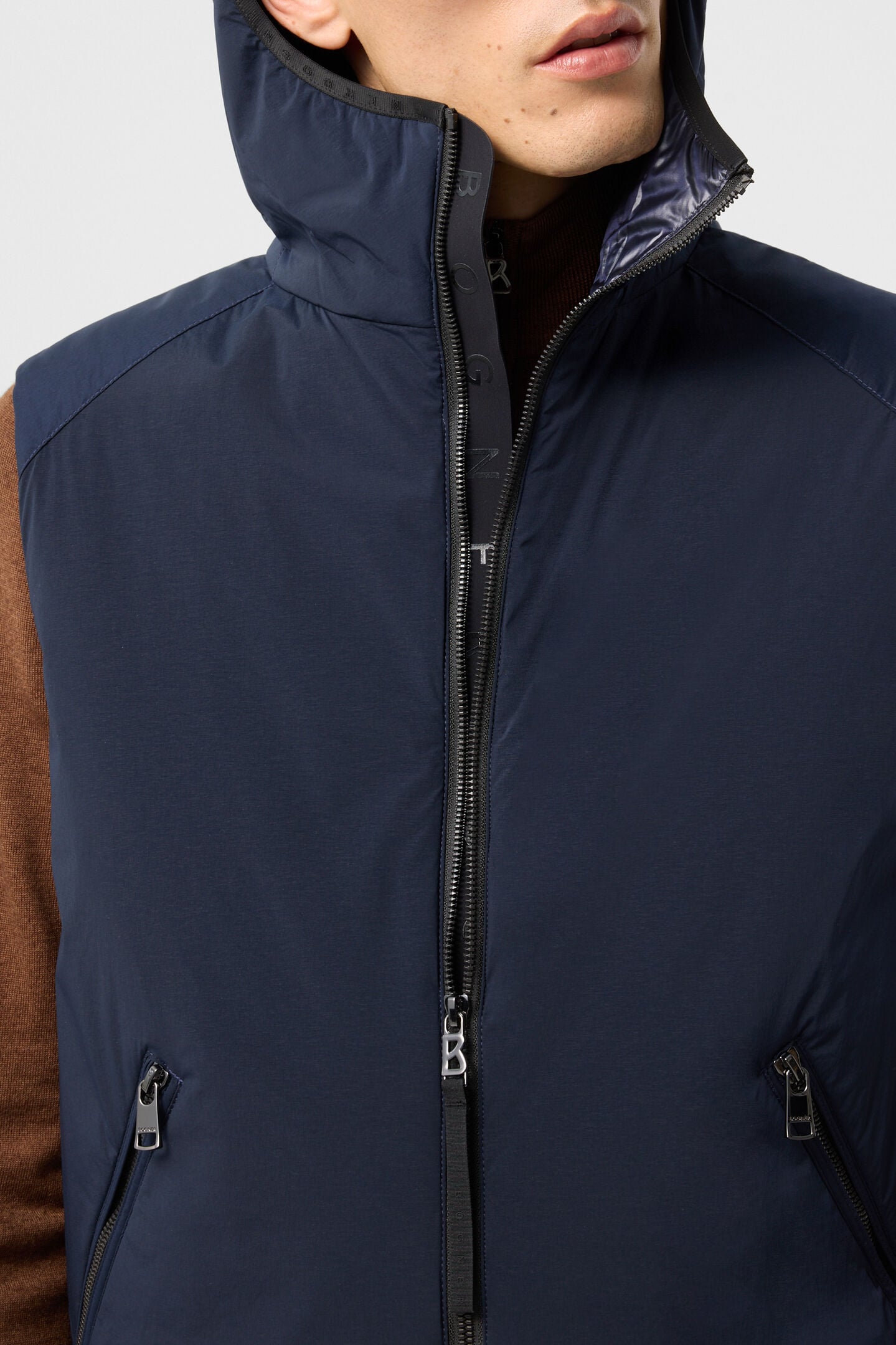 Clion lightweight down waistcoat Navy blue