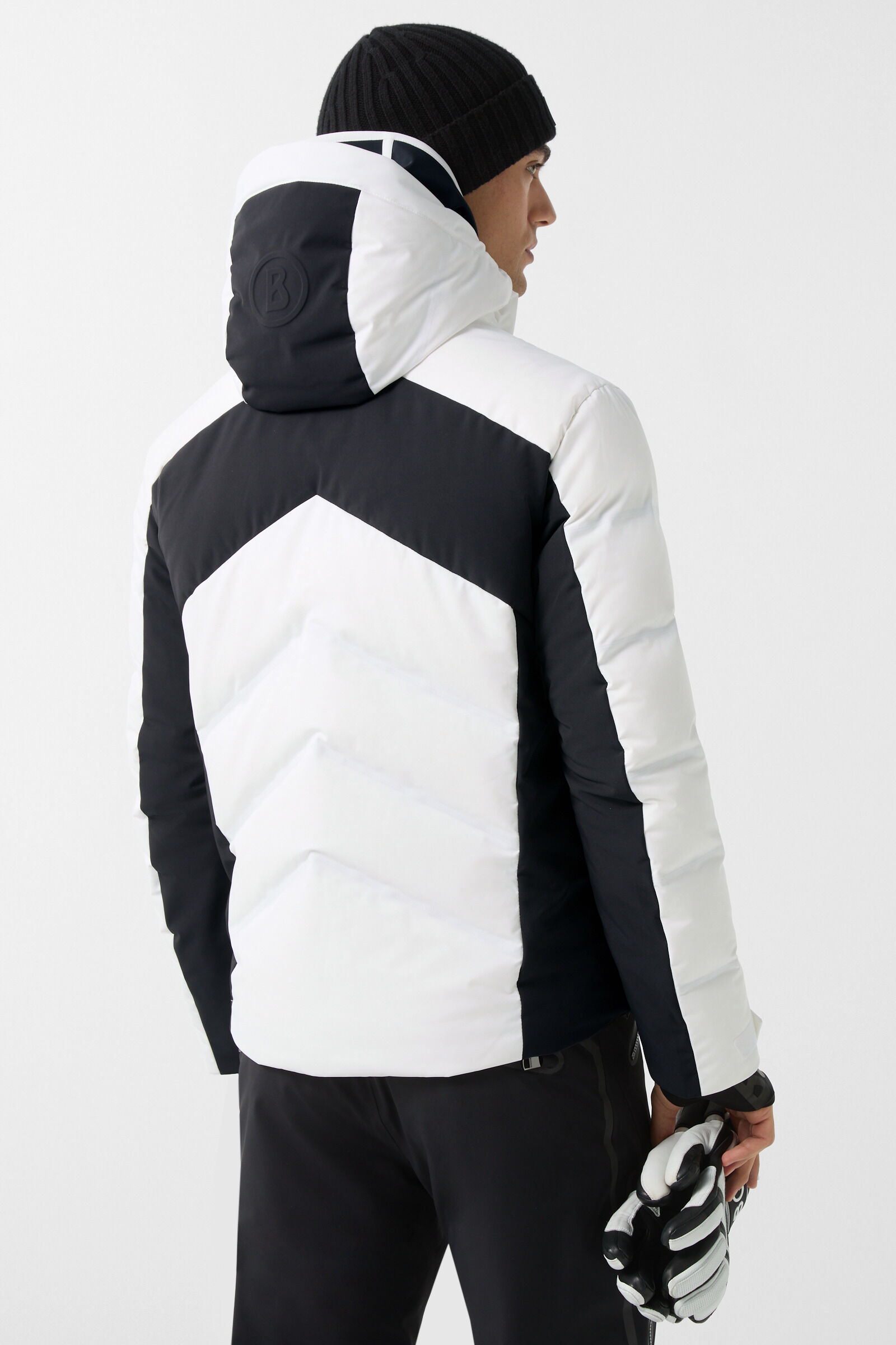Jervis ski jacket White/black