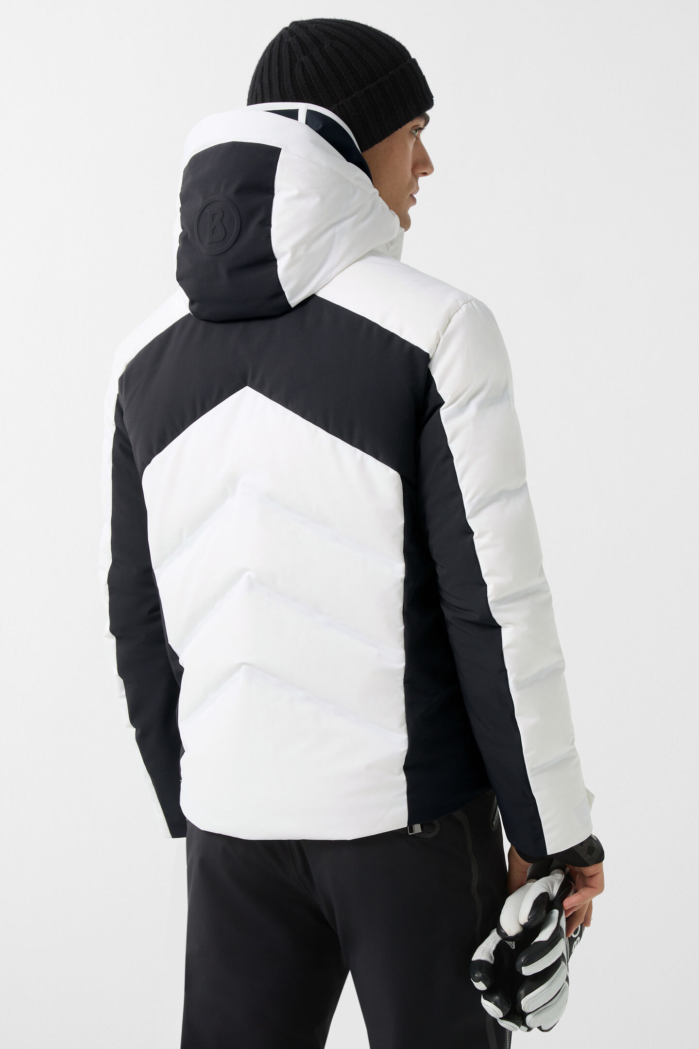 Jervis ski jacket White/black