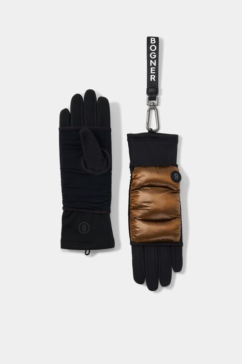 Touch gloves Black/Hazel