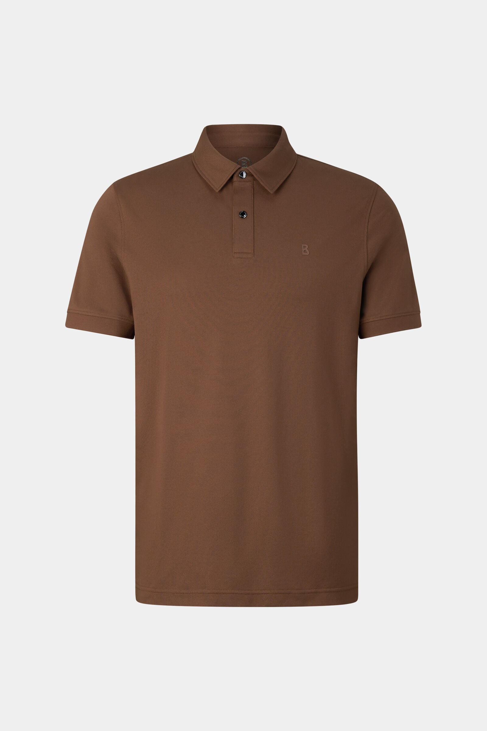 Timo piqu&eacute; polo shirt Brown