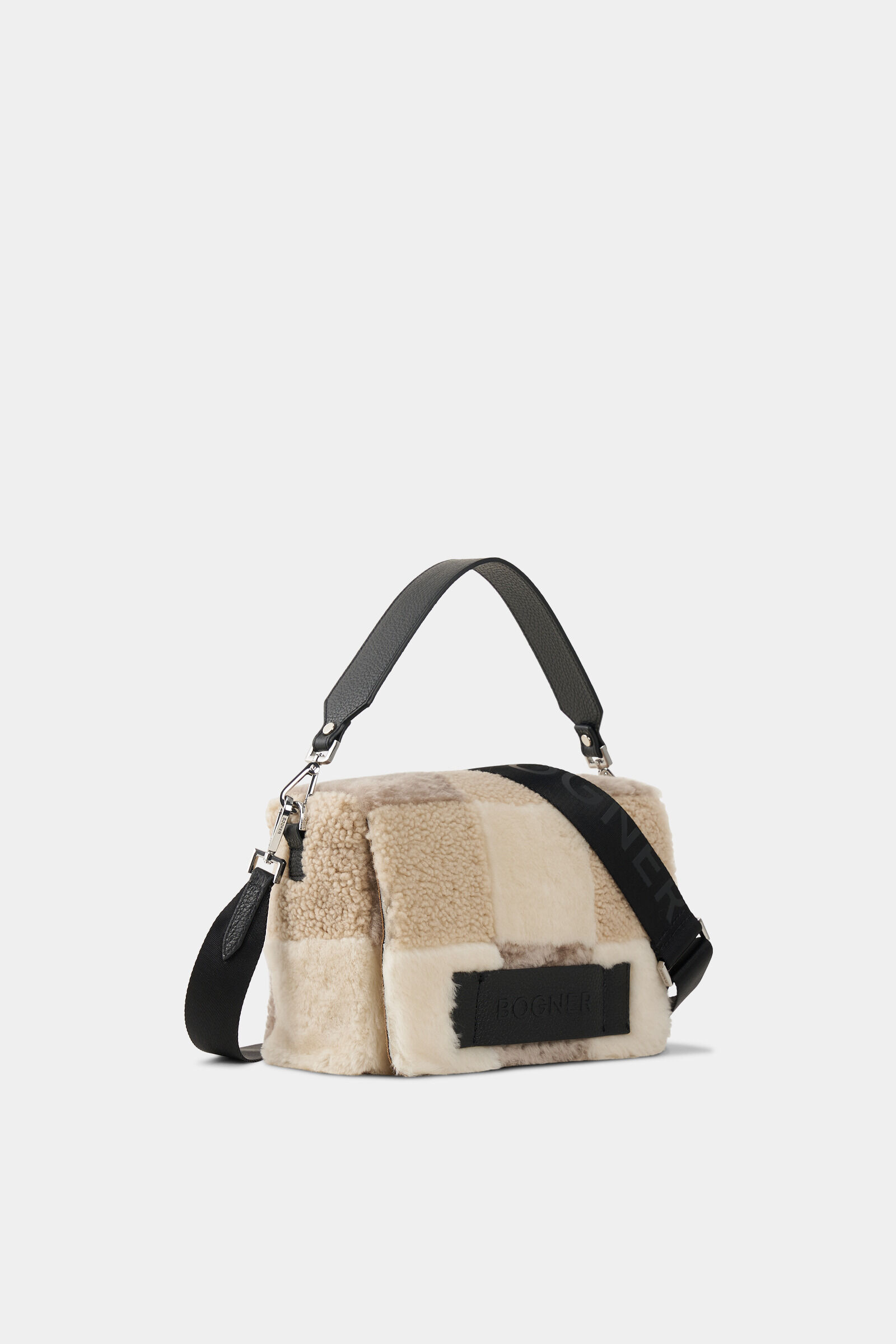 Handtas Hochalp Bar Cr&egrave;me/grijs