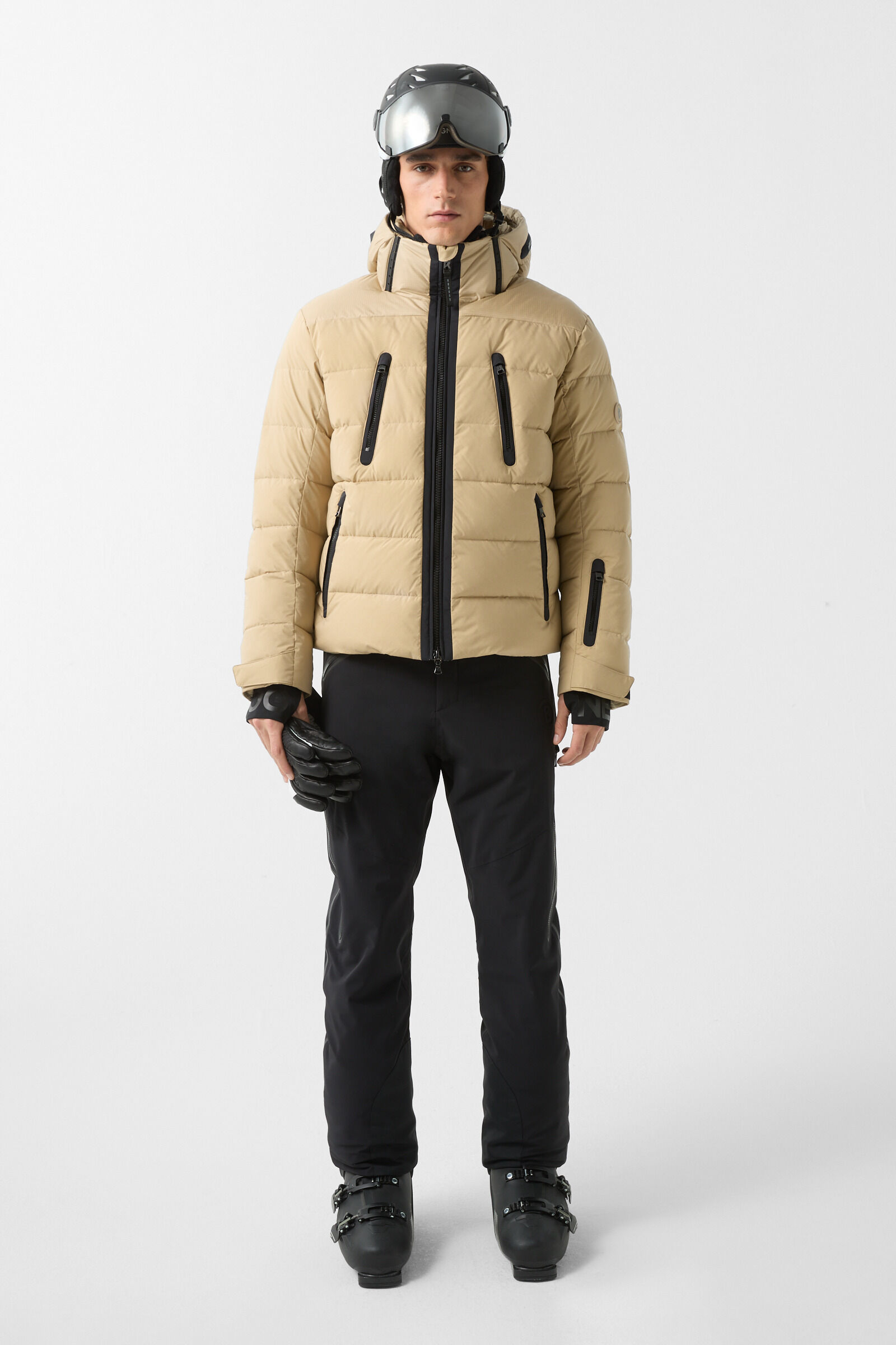 Blaine quilted jacket Beige