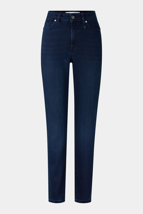 7/8-Slim Fit Jeans Julie Dark Denim Blue