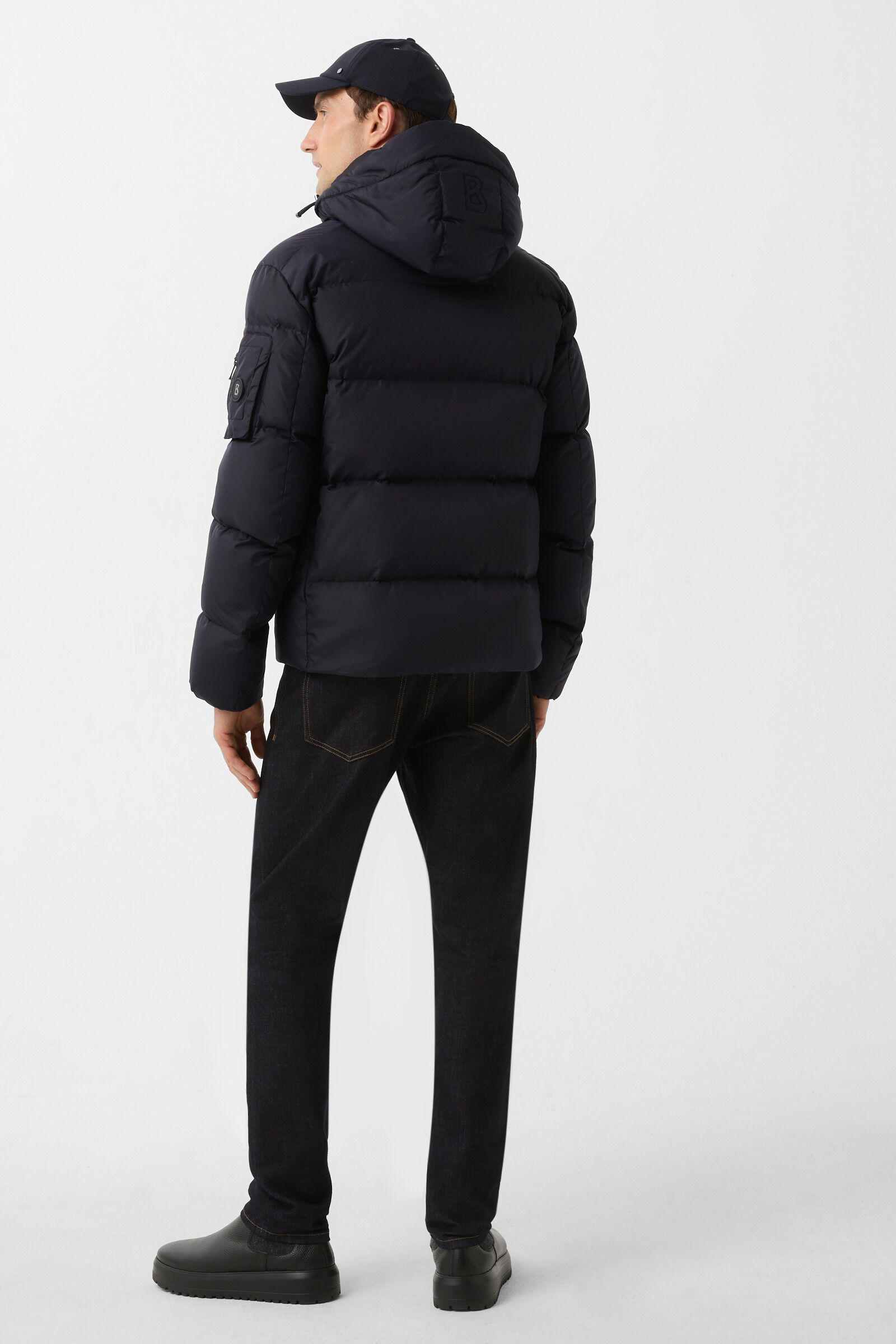 Jamy down jacket Navy blue