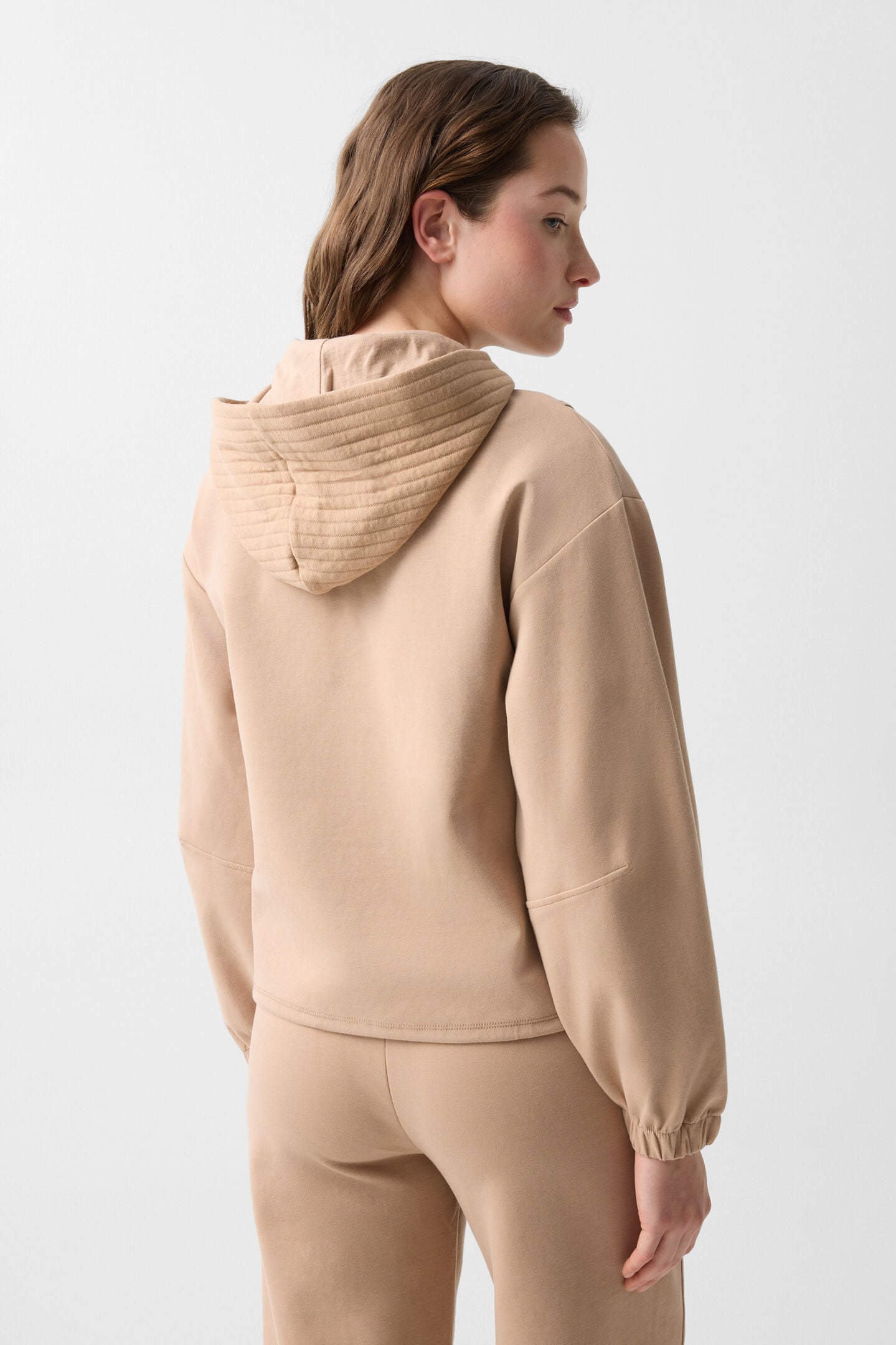Alia sweat hoodie Camel