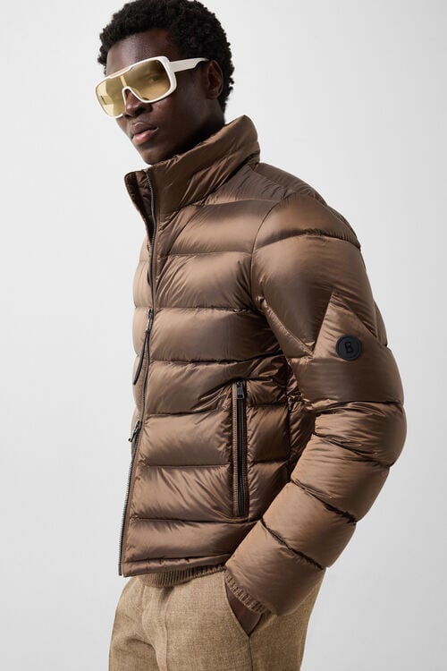 Hugh down jacket Brown