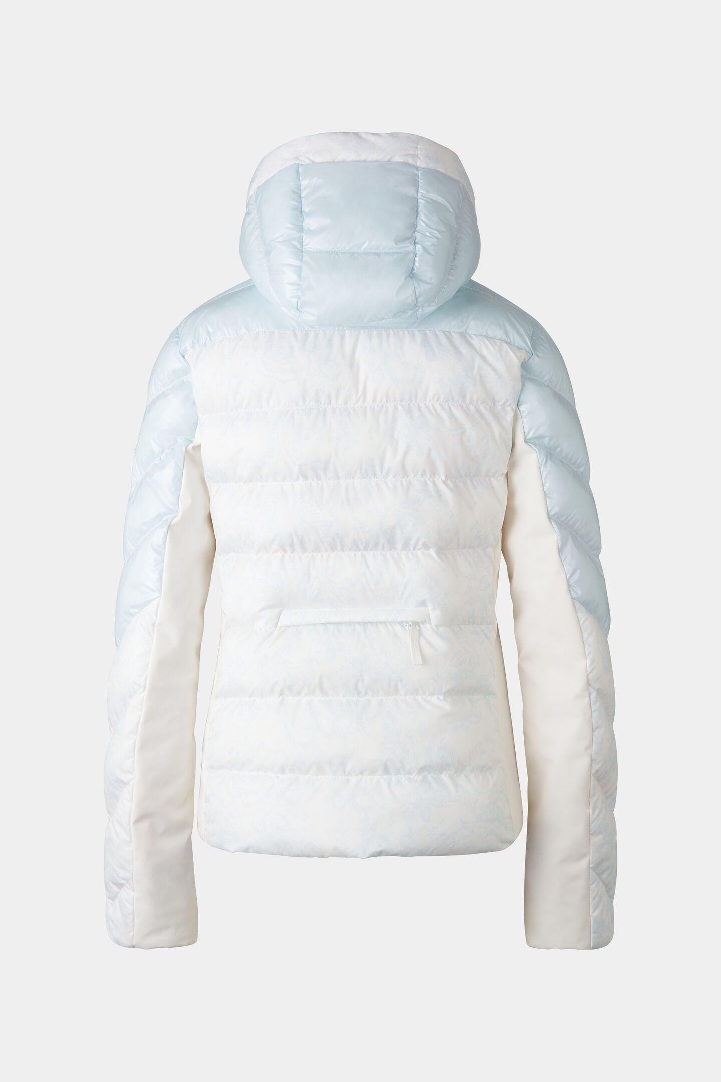 Farina quilted jacket Light blue/white