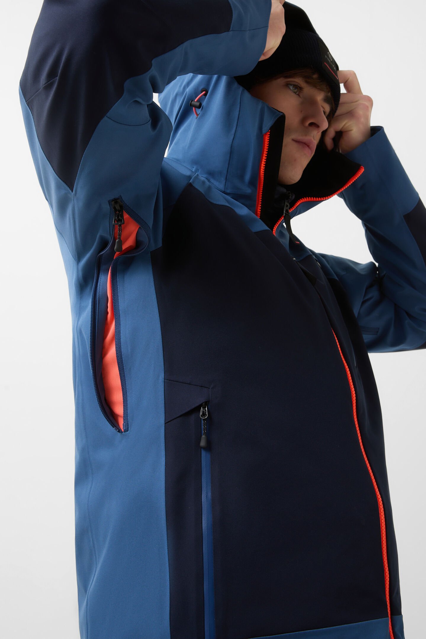 Tajo ski-jas Marineblauw/blauw