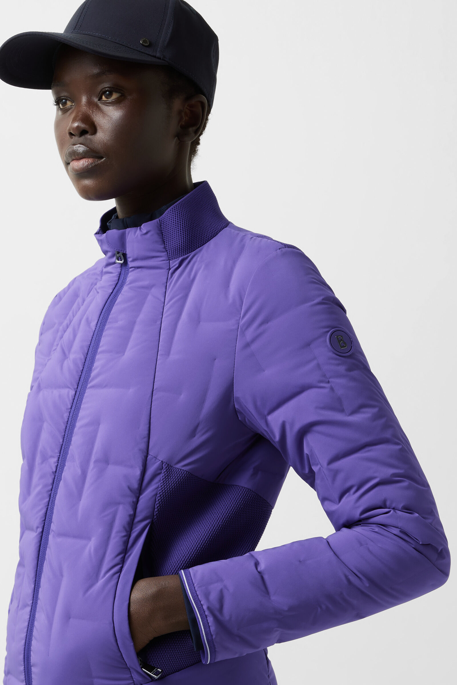 Doudoune l&eacute;g&egrave;re Jina Violet