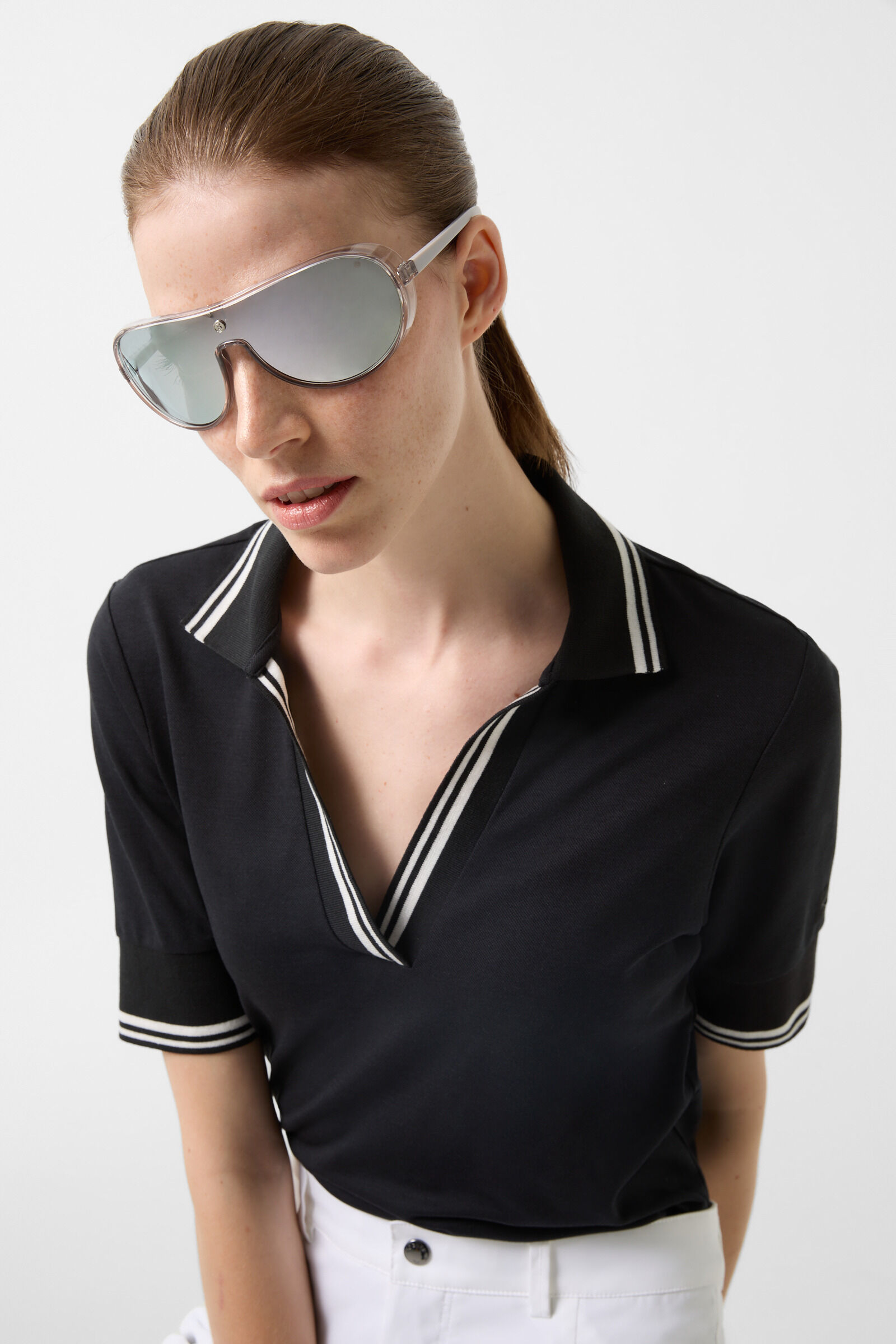 Funktions-Polo-Shirt Elonie Schwarz