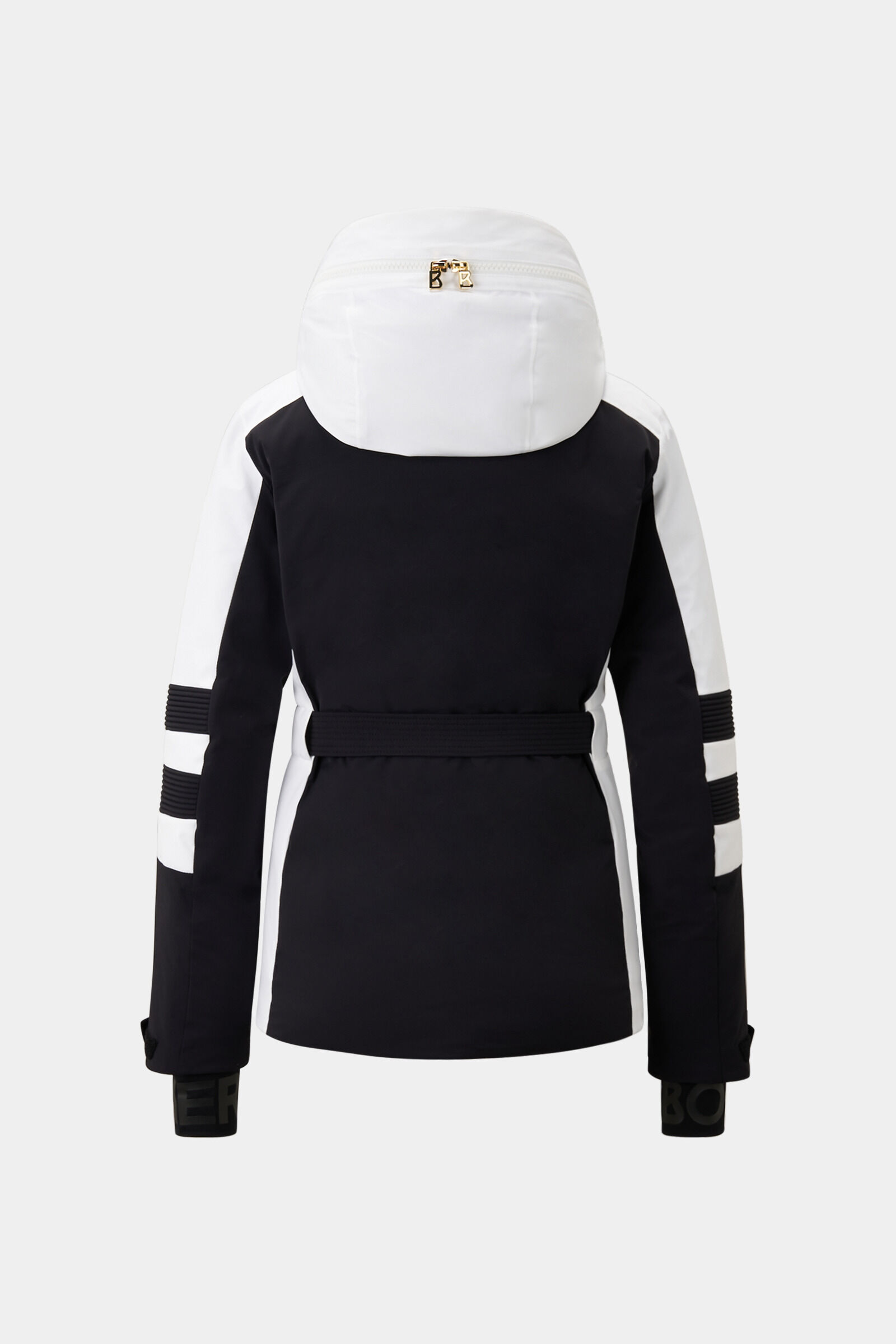 Womens black and white ski jacket on sale