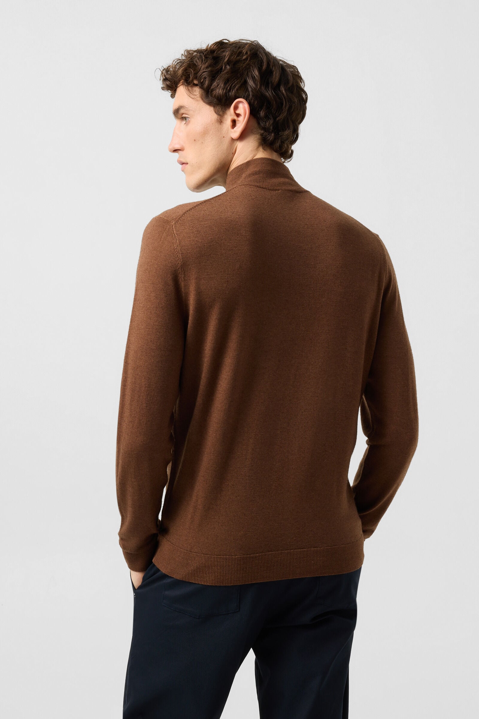 Ouri merino troyer Brown