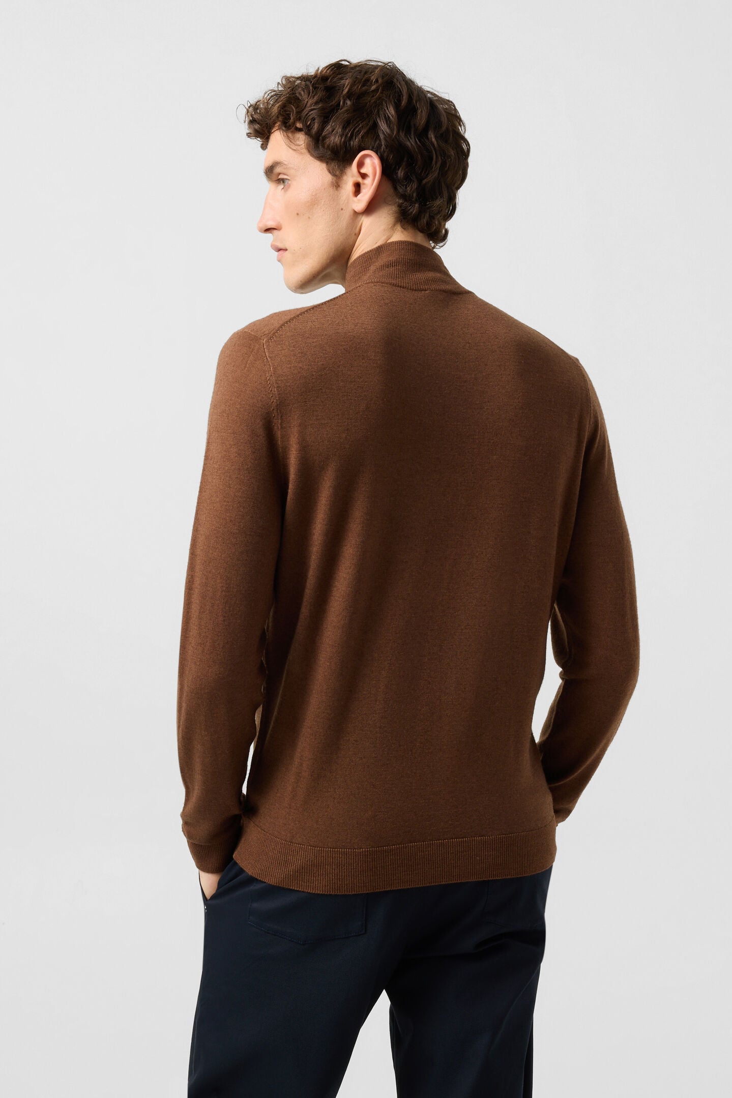 Ouri merino troyer Brown
