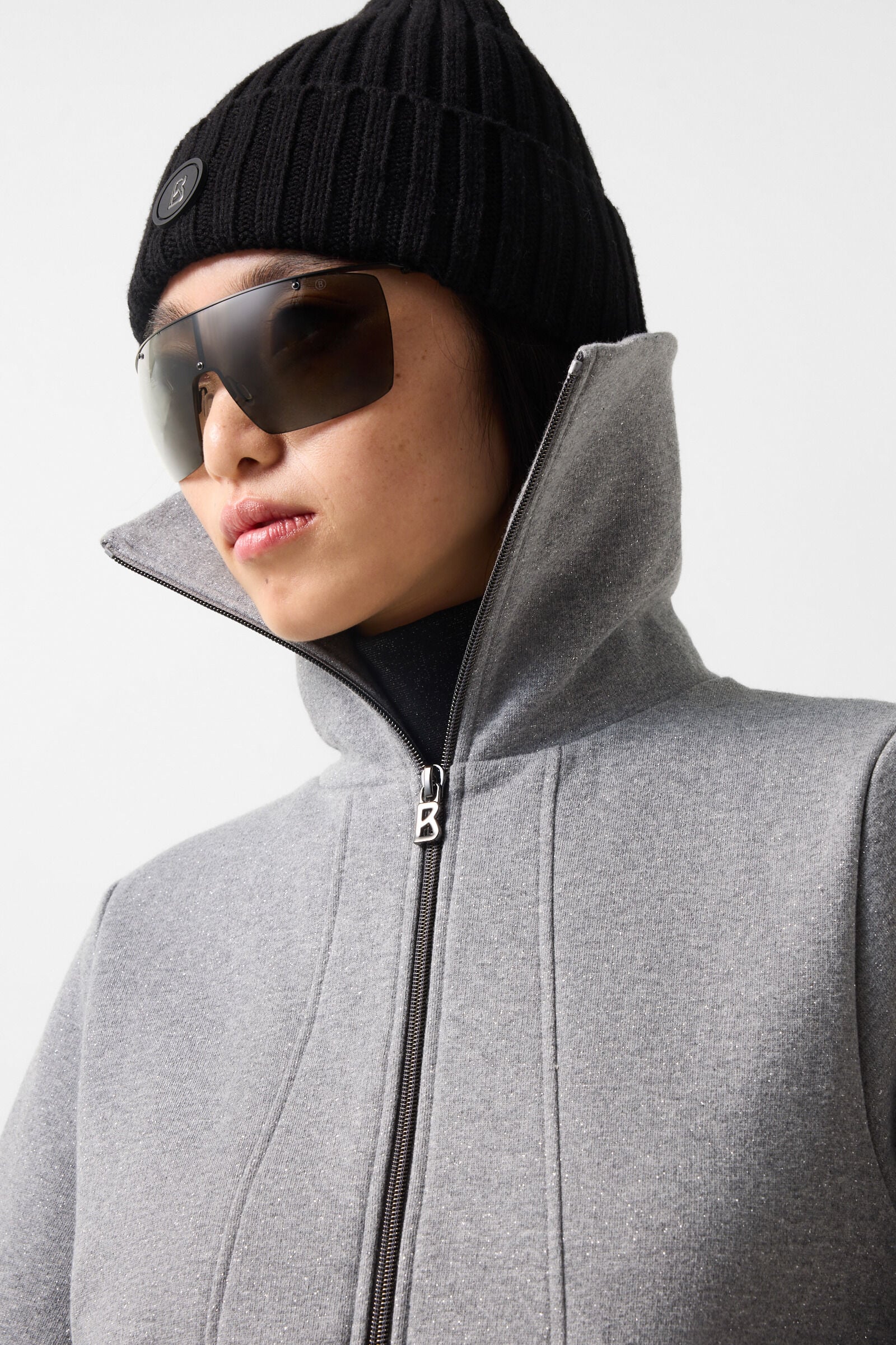 Tasha Jersey Jacket Grey