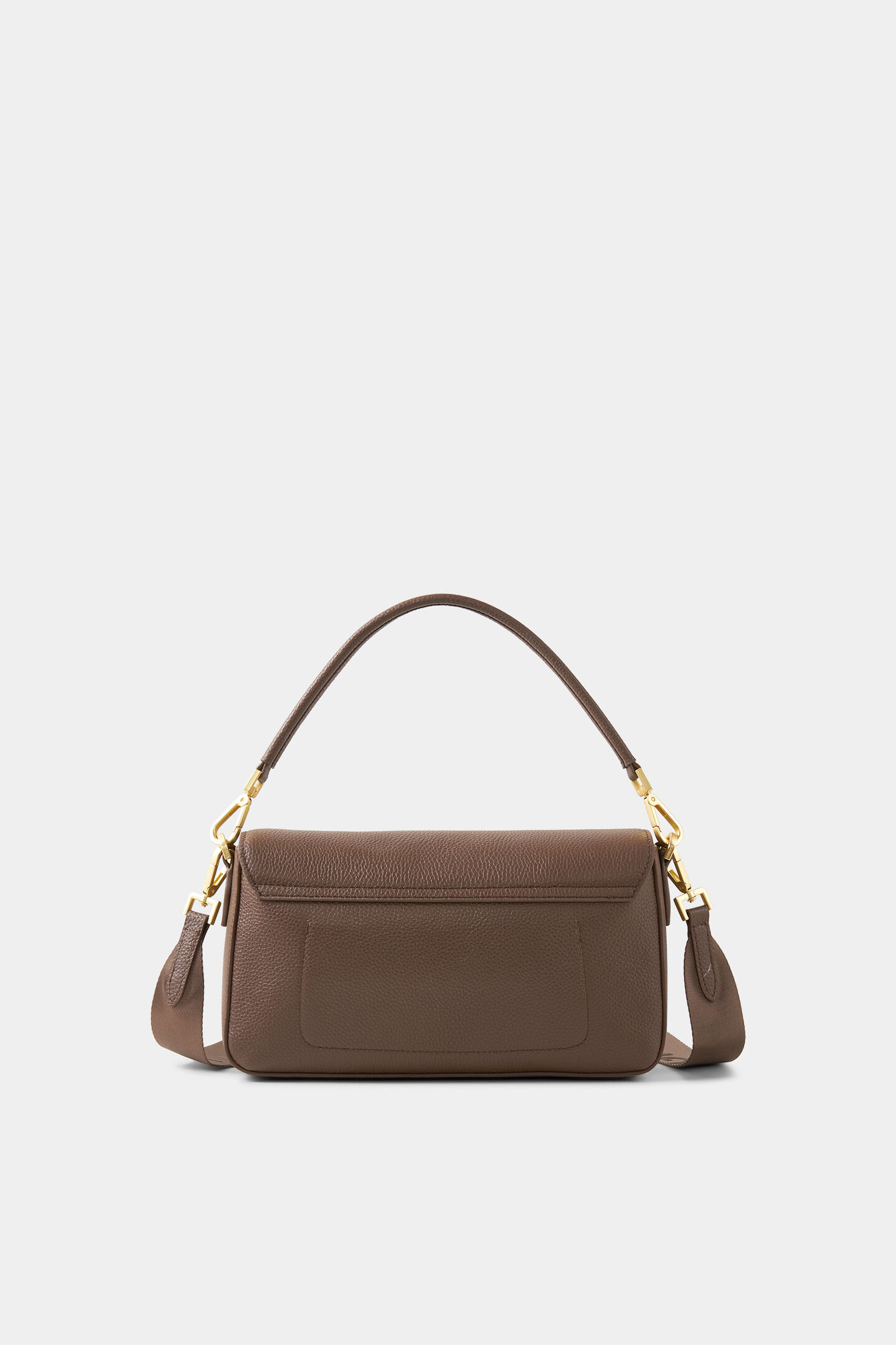 Pontresina Neve Nera shoulder bag Chocolate