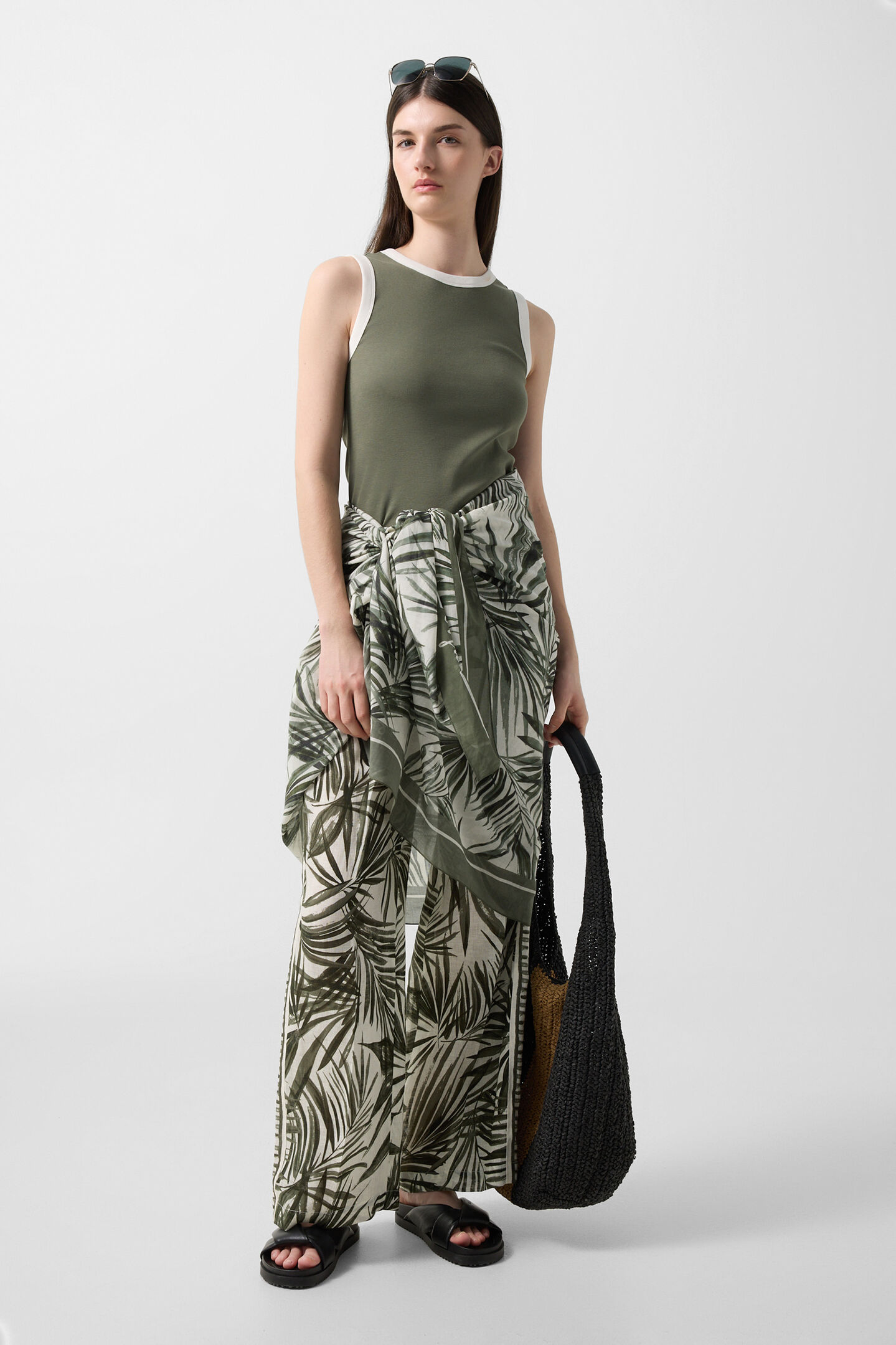 Niki tank top Olive green