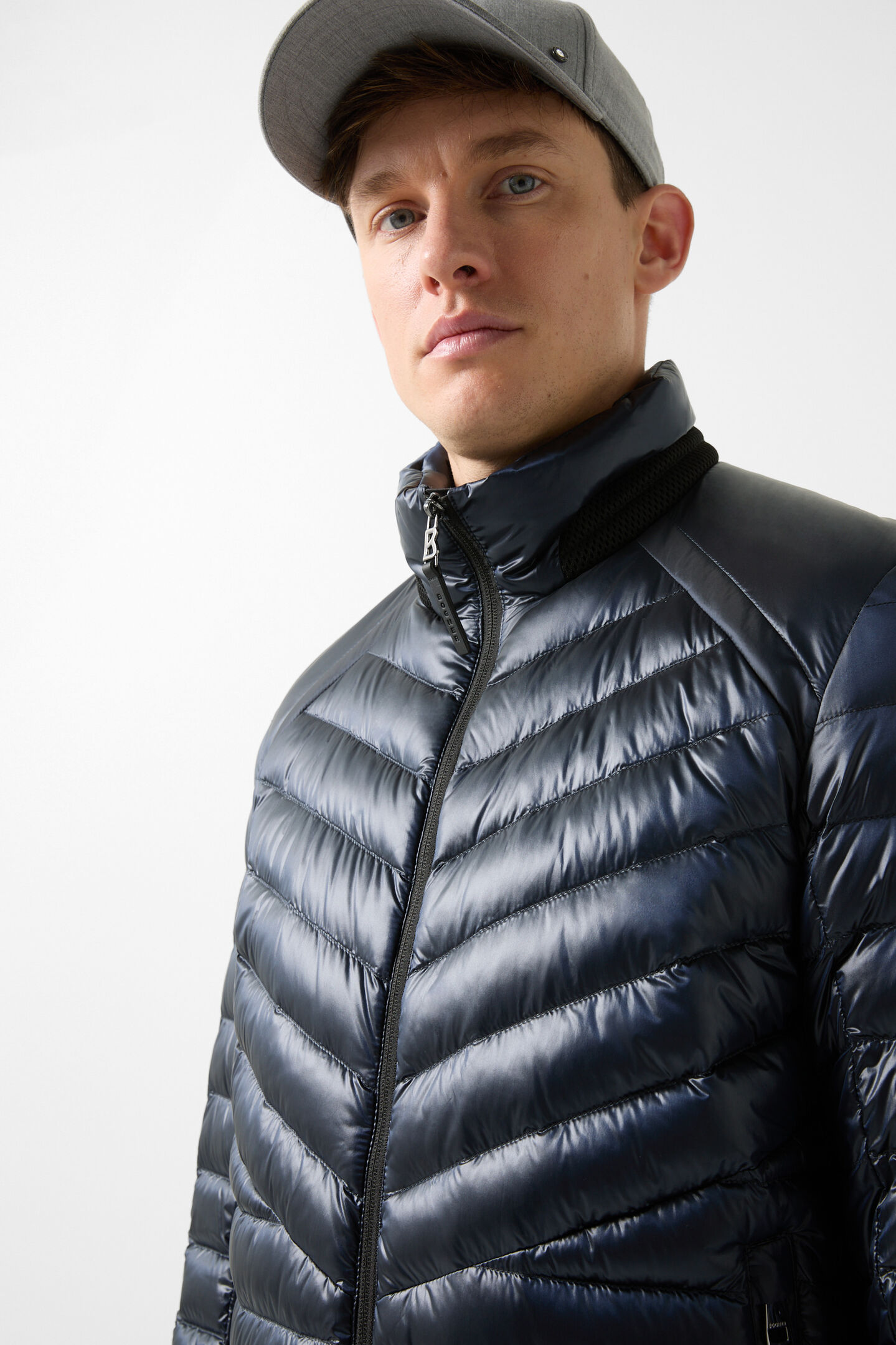Liman Lightweight down jacket Dark blue