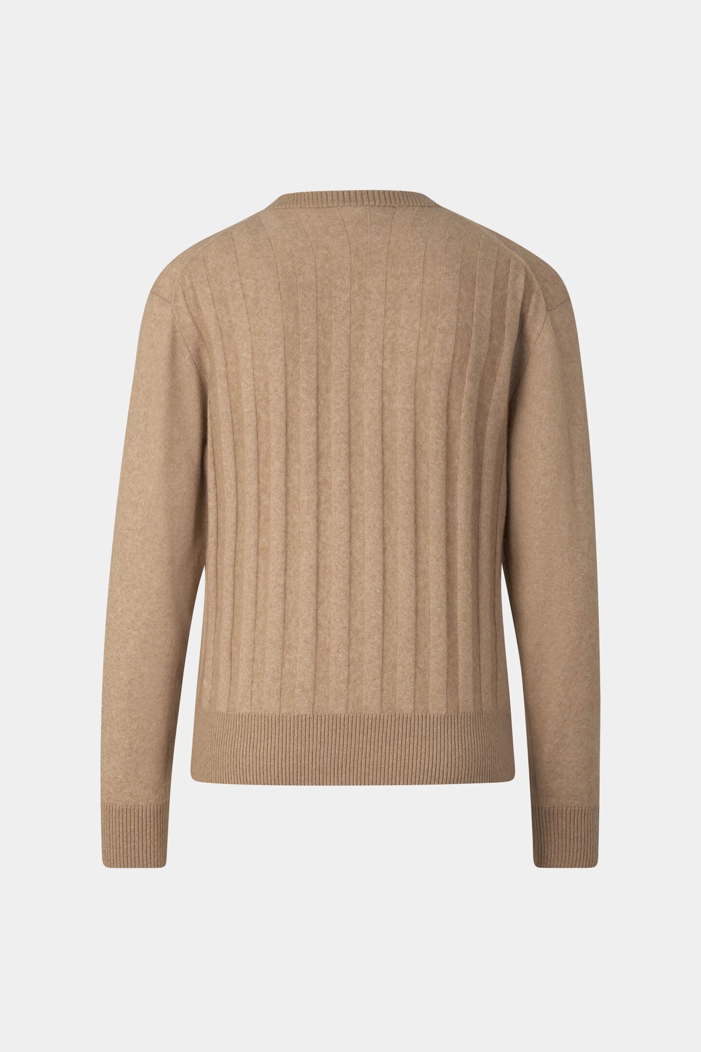 Tatjana pure new wool cashmere jumper Camel