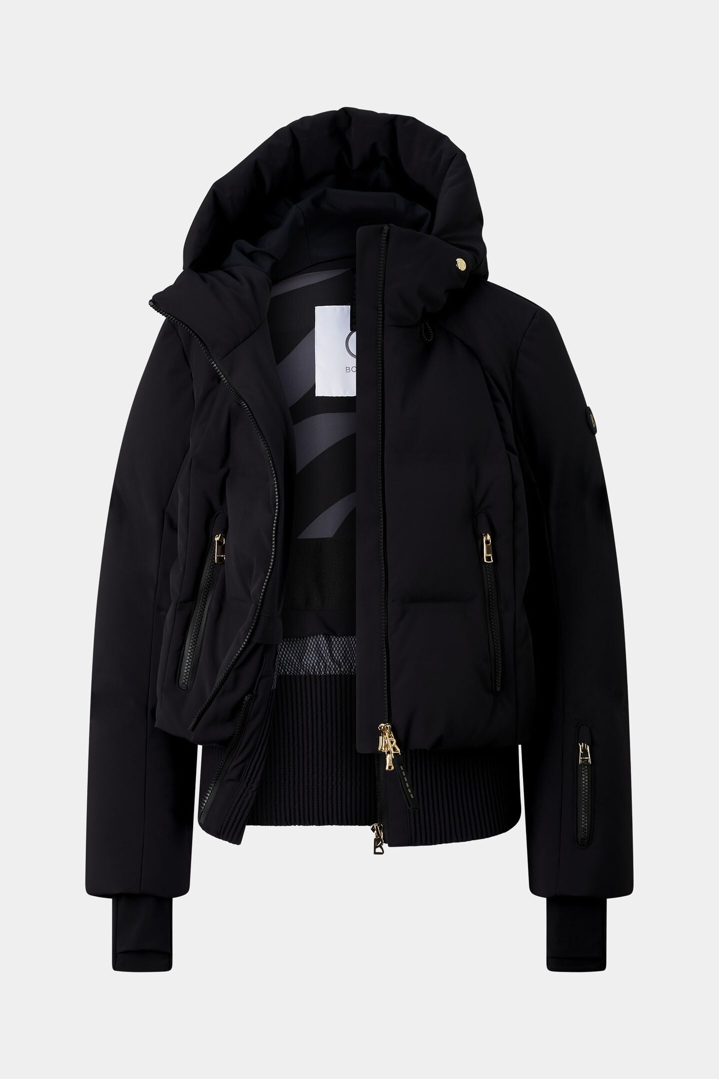 Ski-Daunenjacke Dea Schwarz