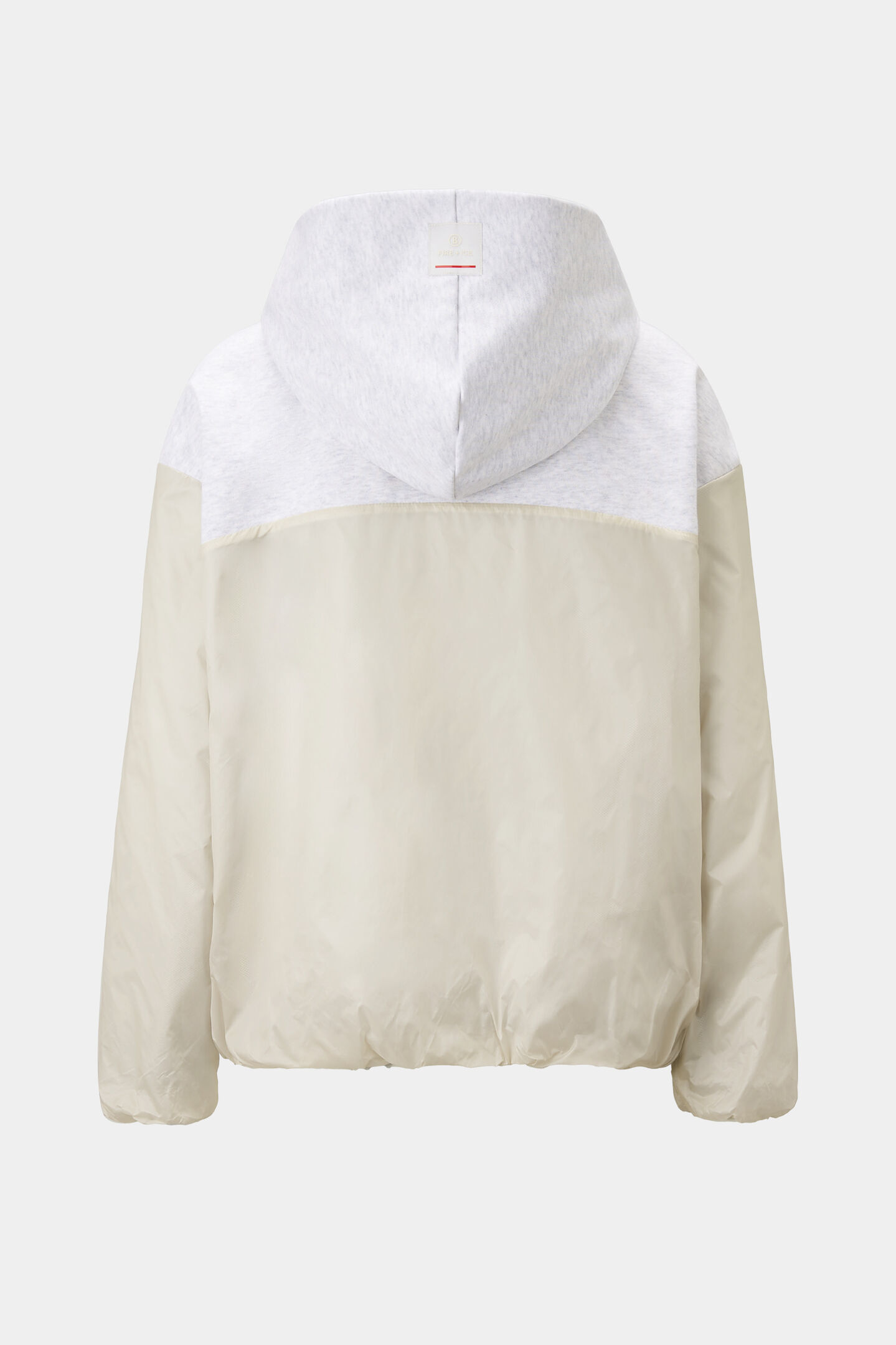 Elin hybrid jersey jacket Sand/light grey