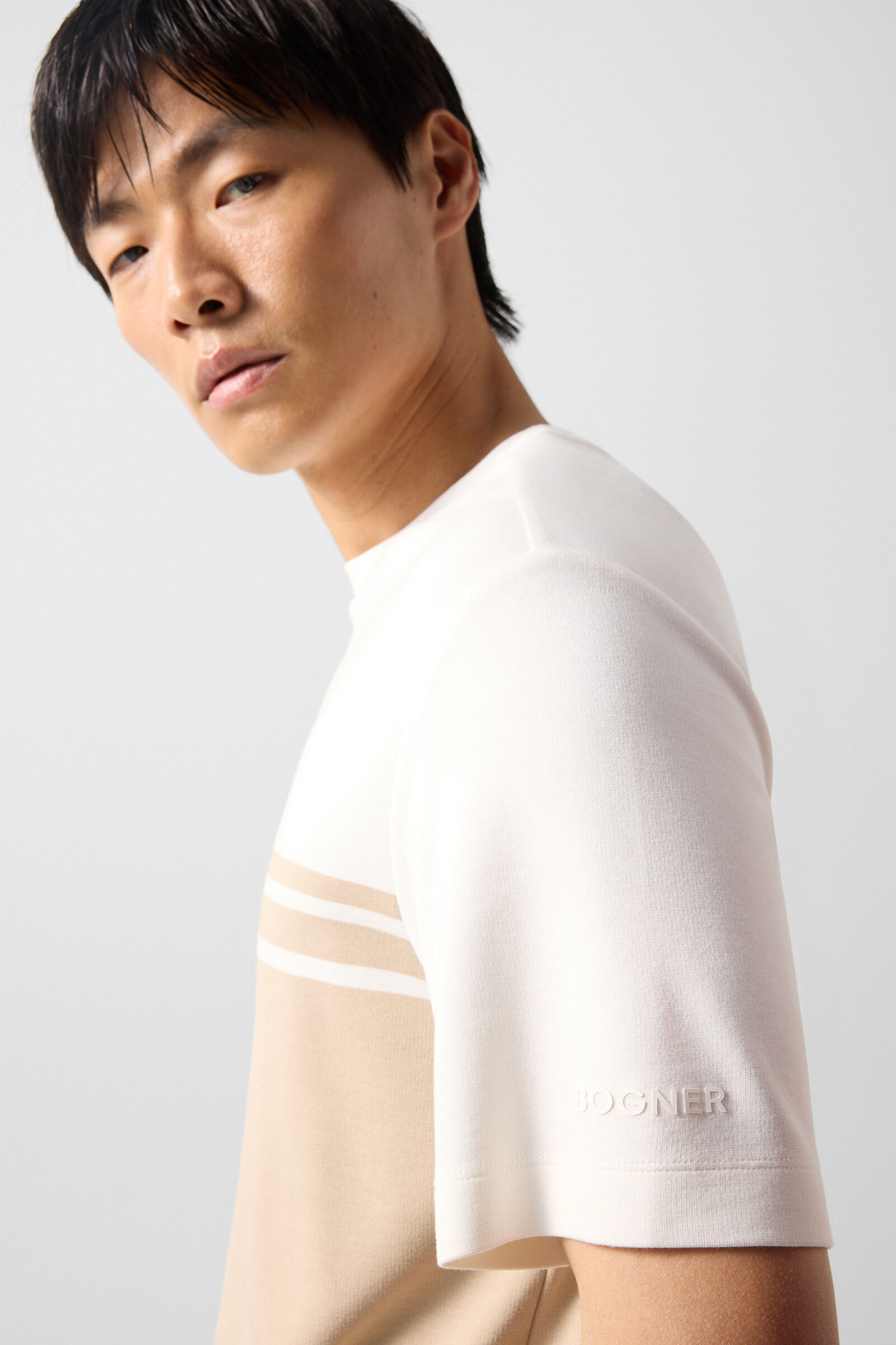 T-shirt Pete Beige/cream