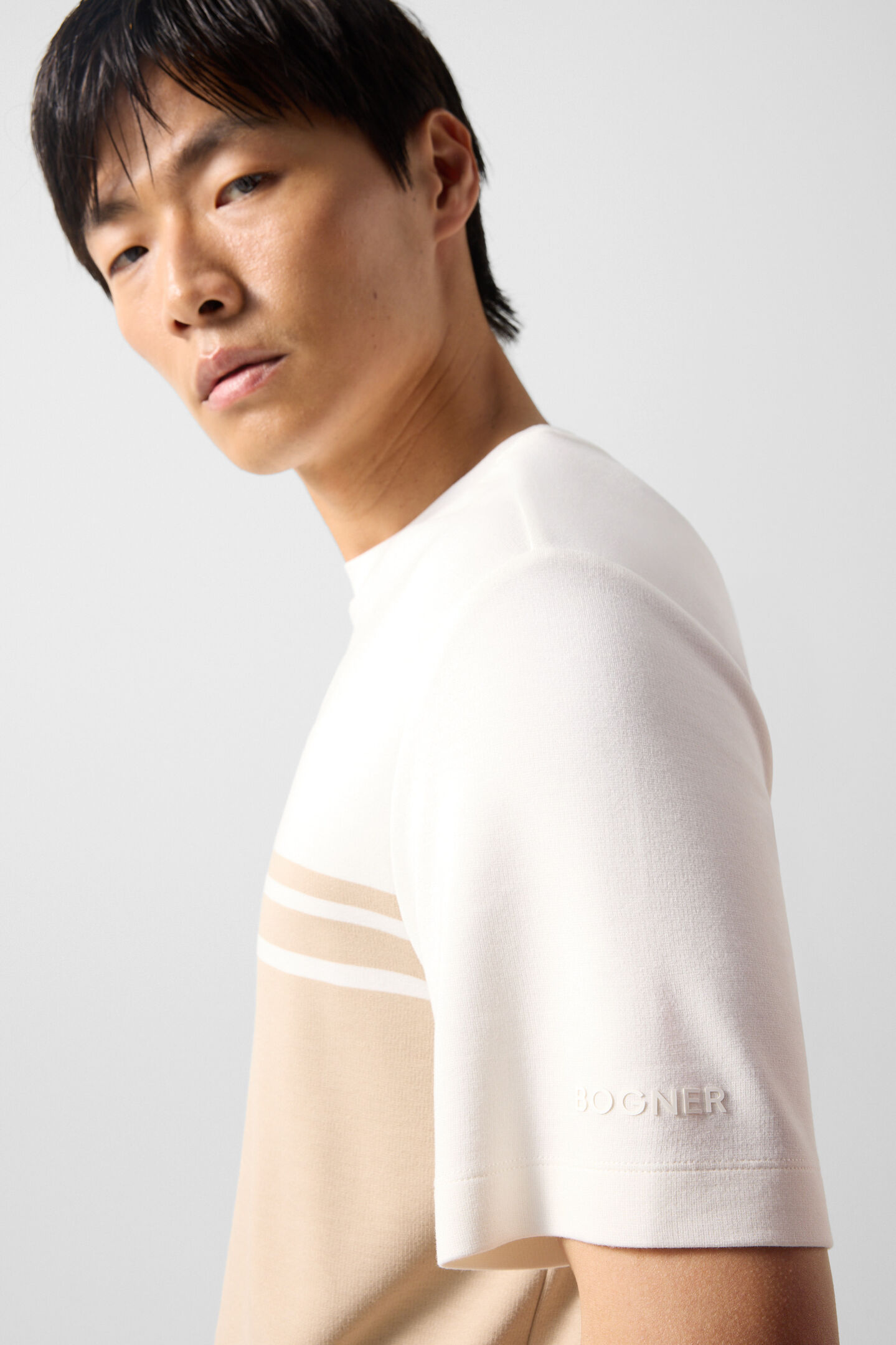 T-shirt Pete Beige/cream