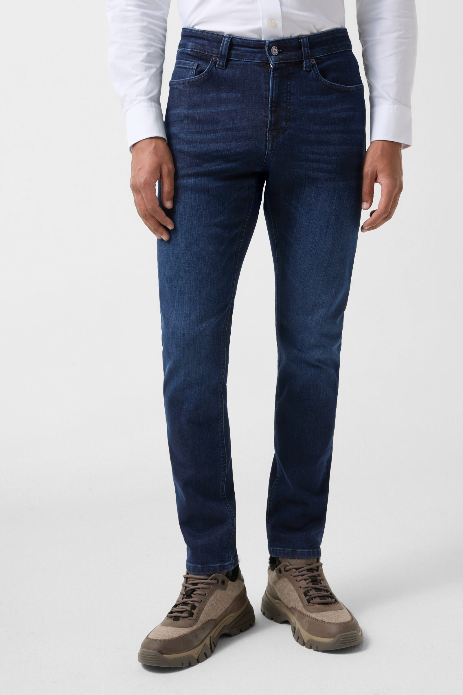 Prime Fit Jeans Rob Dark Denim Blue