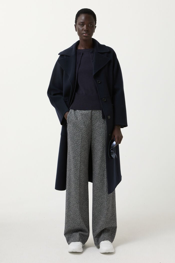 Marlene trousers Ylvi Navy blue/white Marlene trousers Ylvi Navy blue/white